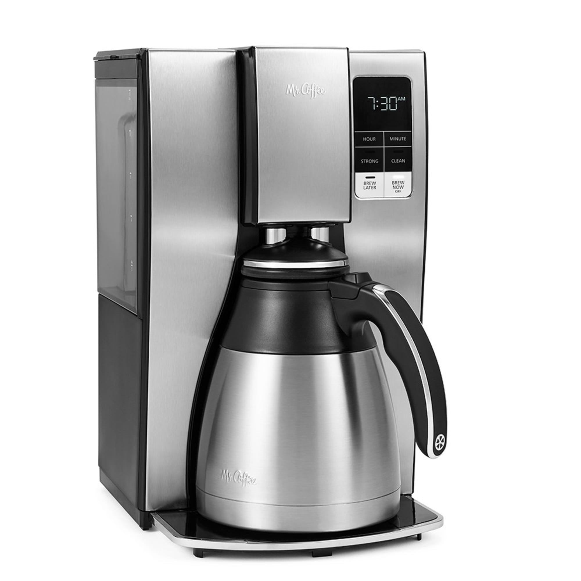 10 Cup Stainless Steel Programmable Coffee Maker