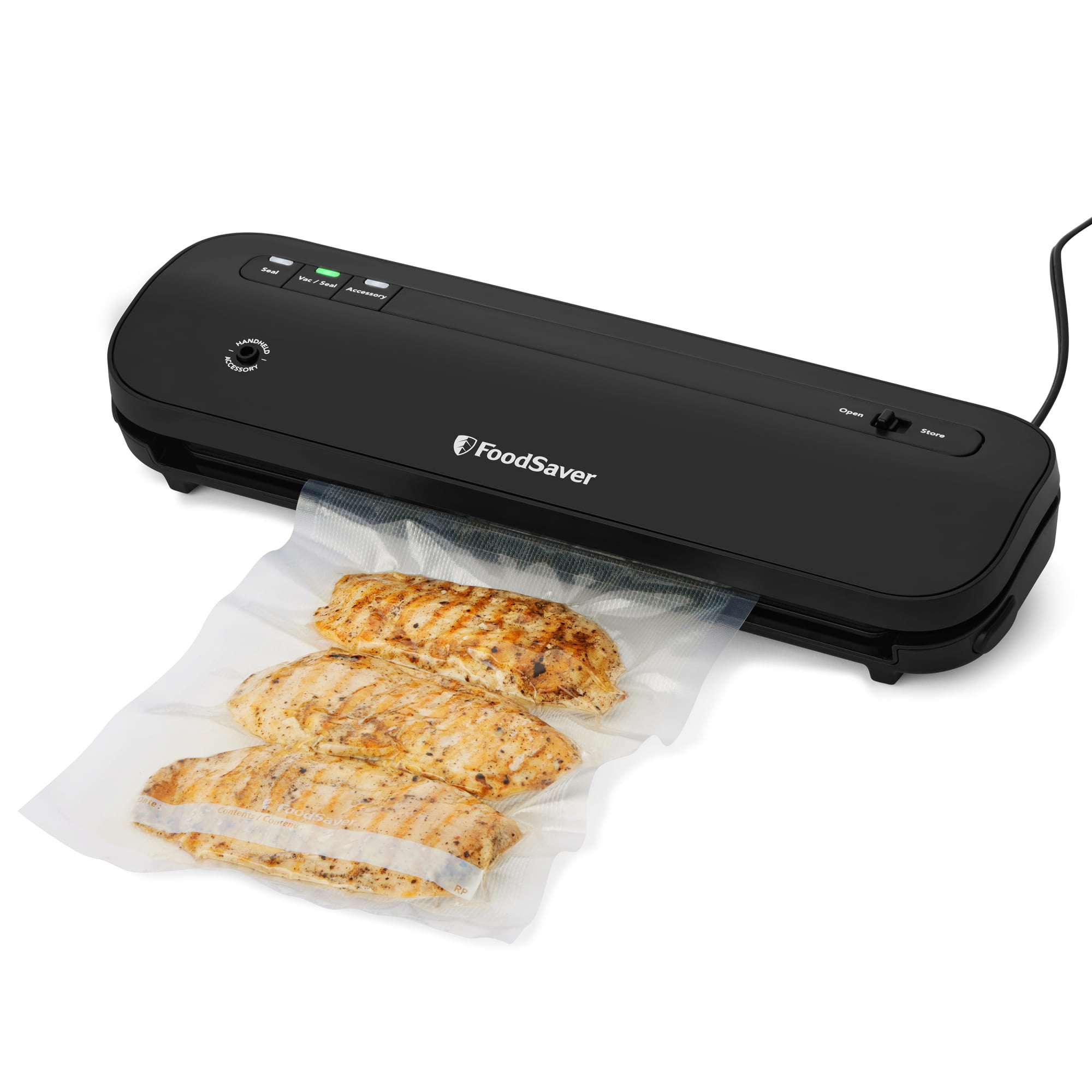 VS1210 Space Saving Vacuum Sealing System Black