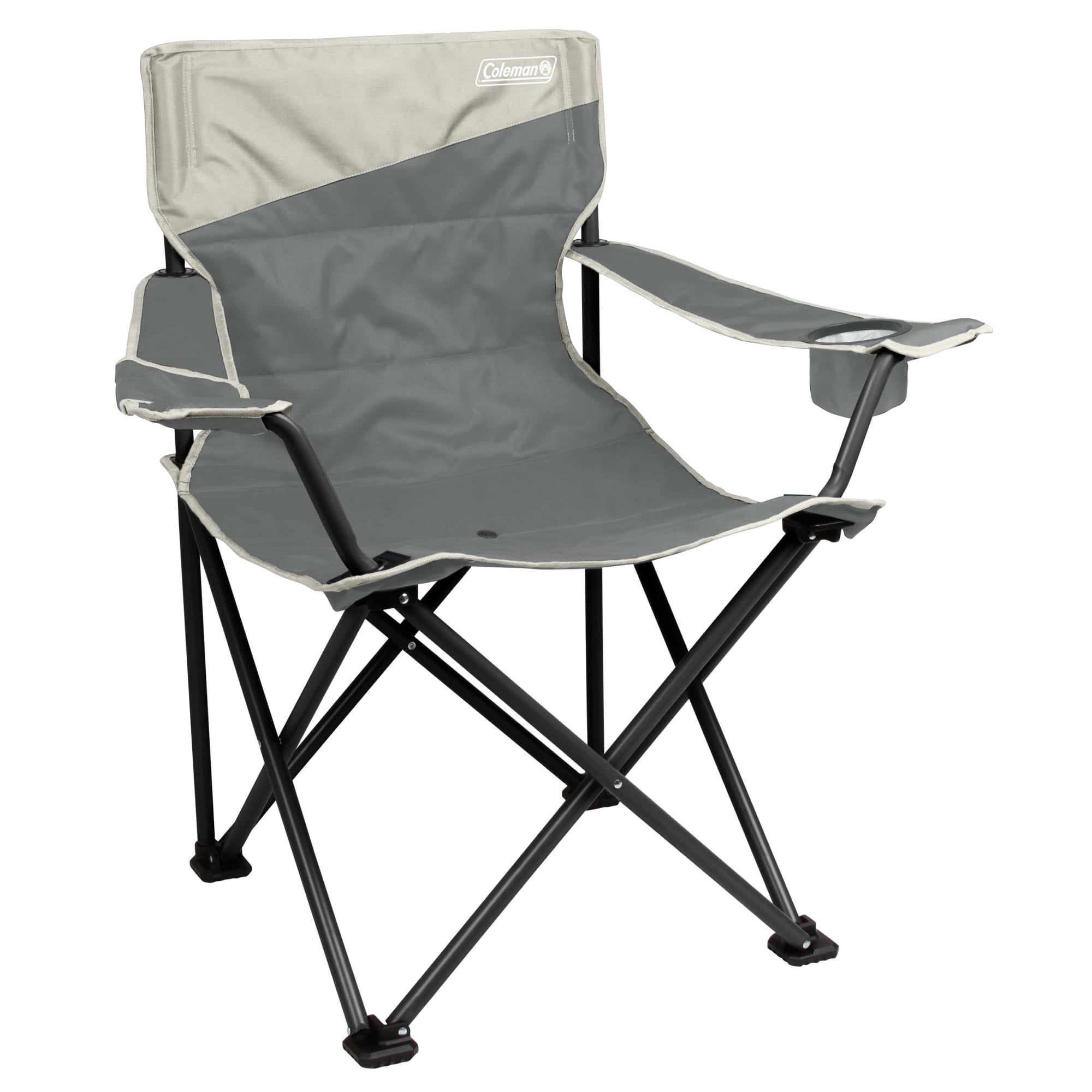 Big & Tall Quad Camping Chair Gray