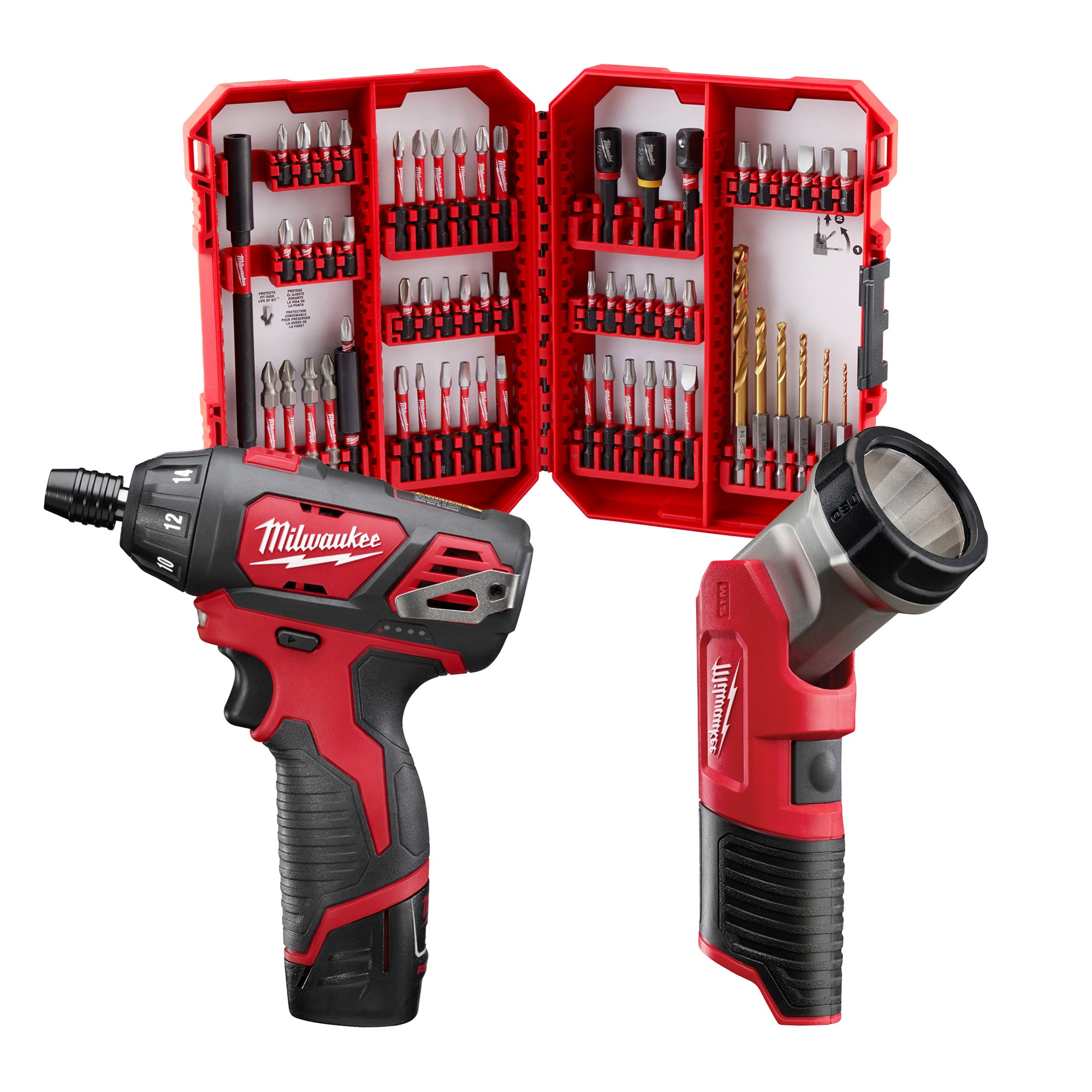 M12 2-Tool Combo Kit w/ Bit Set