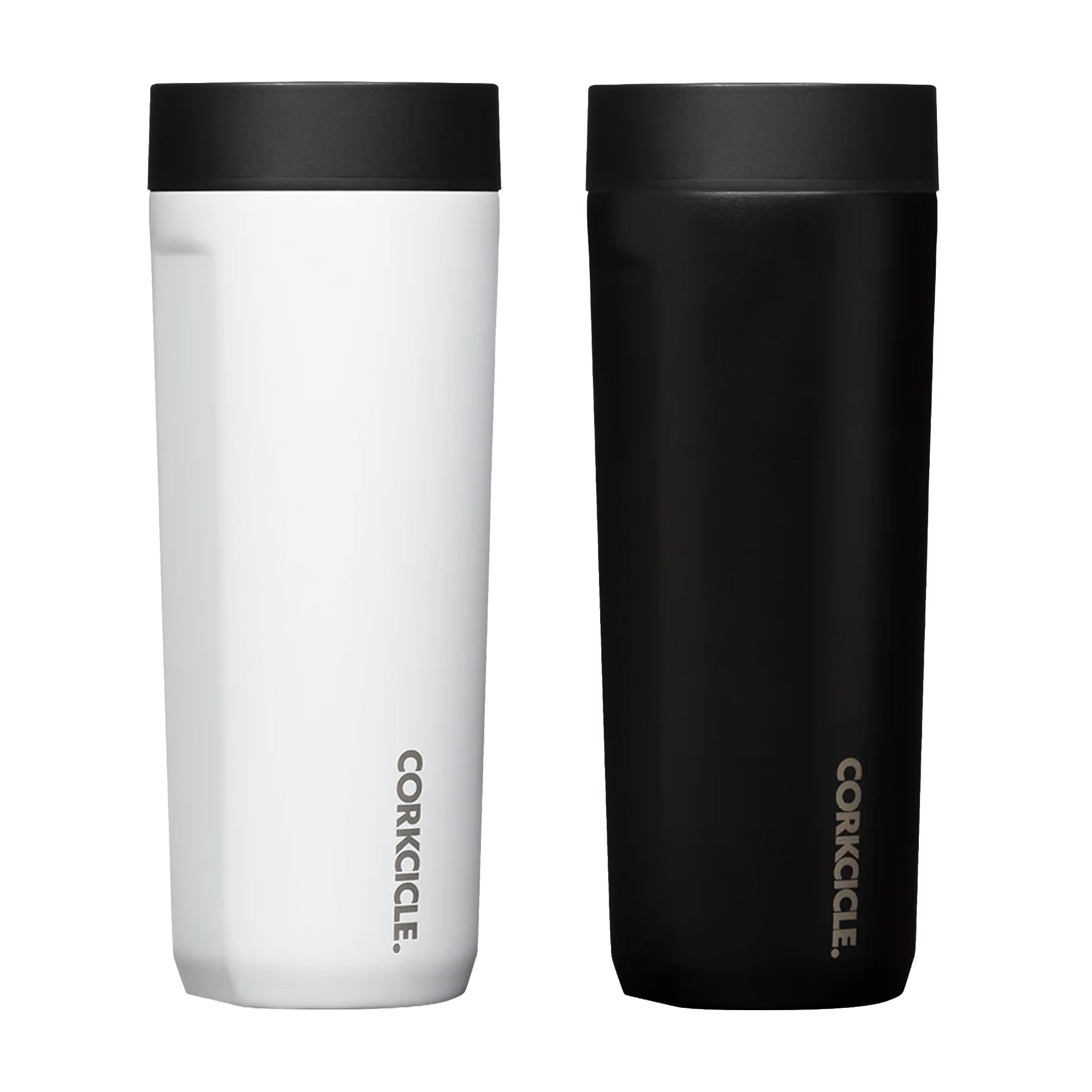 Commuter Cup Duo Matte Black & Gloss White