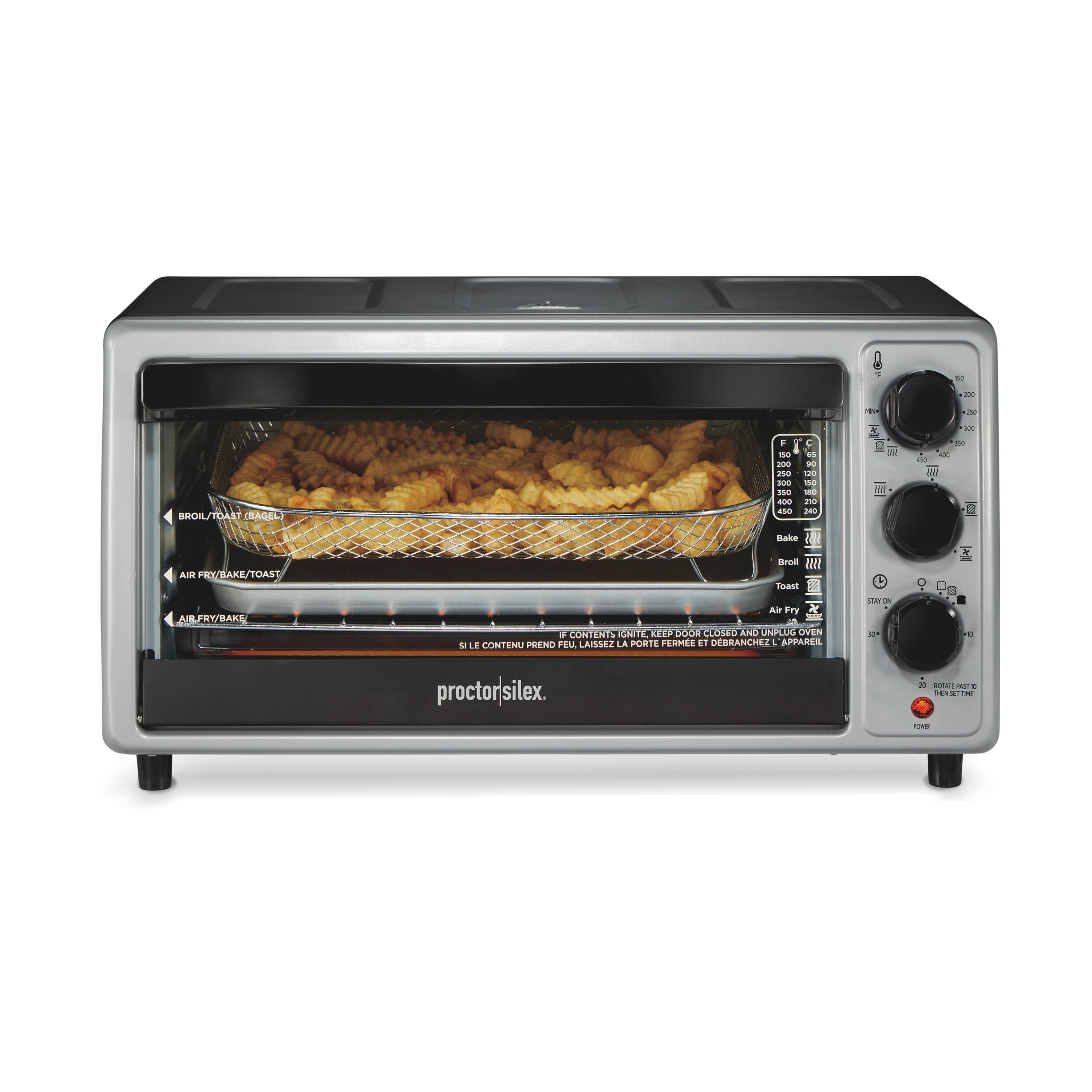 Simply-Crisp 6 Slice Air Fryer & Toaster Oven