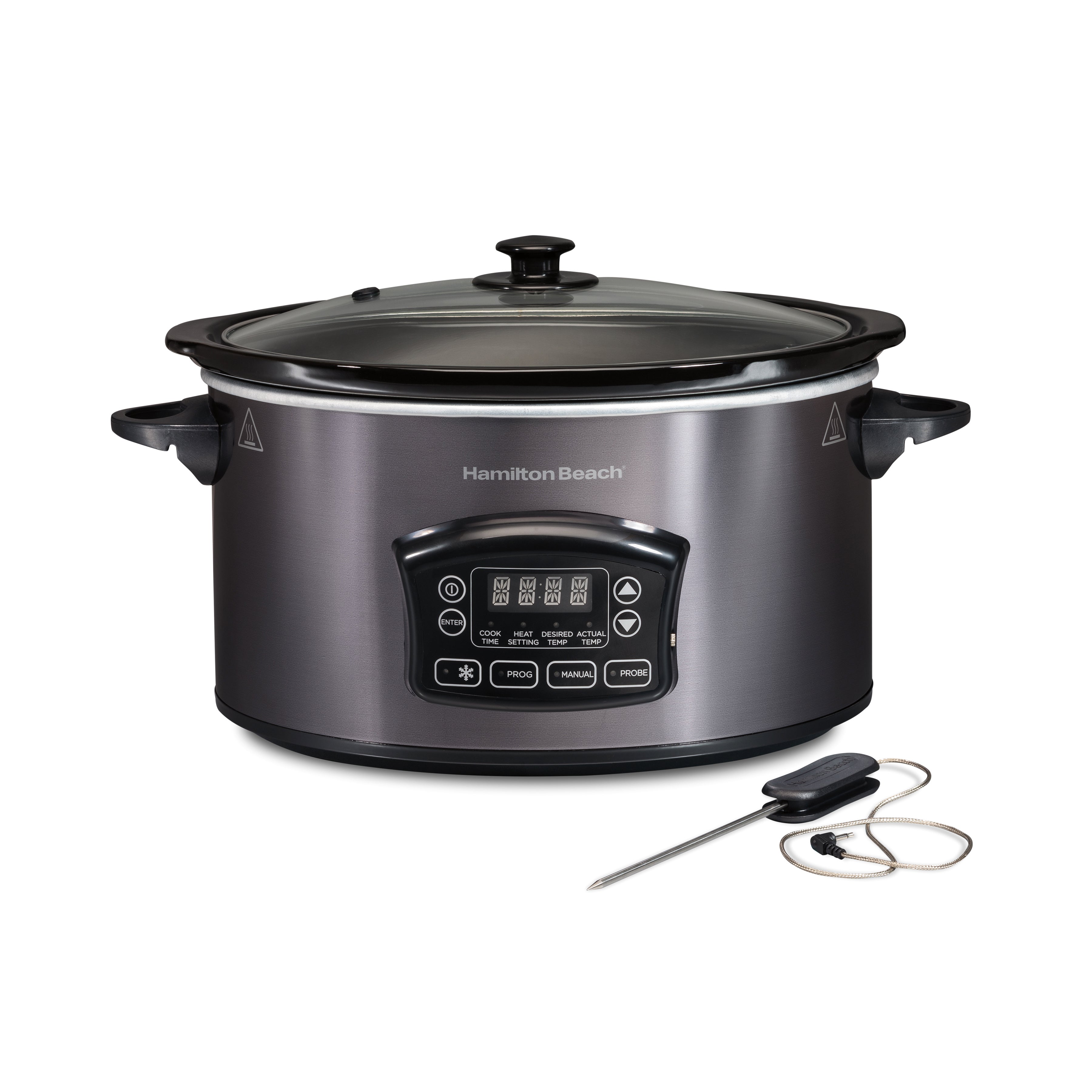 6qt Programmable Defrost Slow Cooker