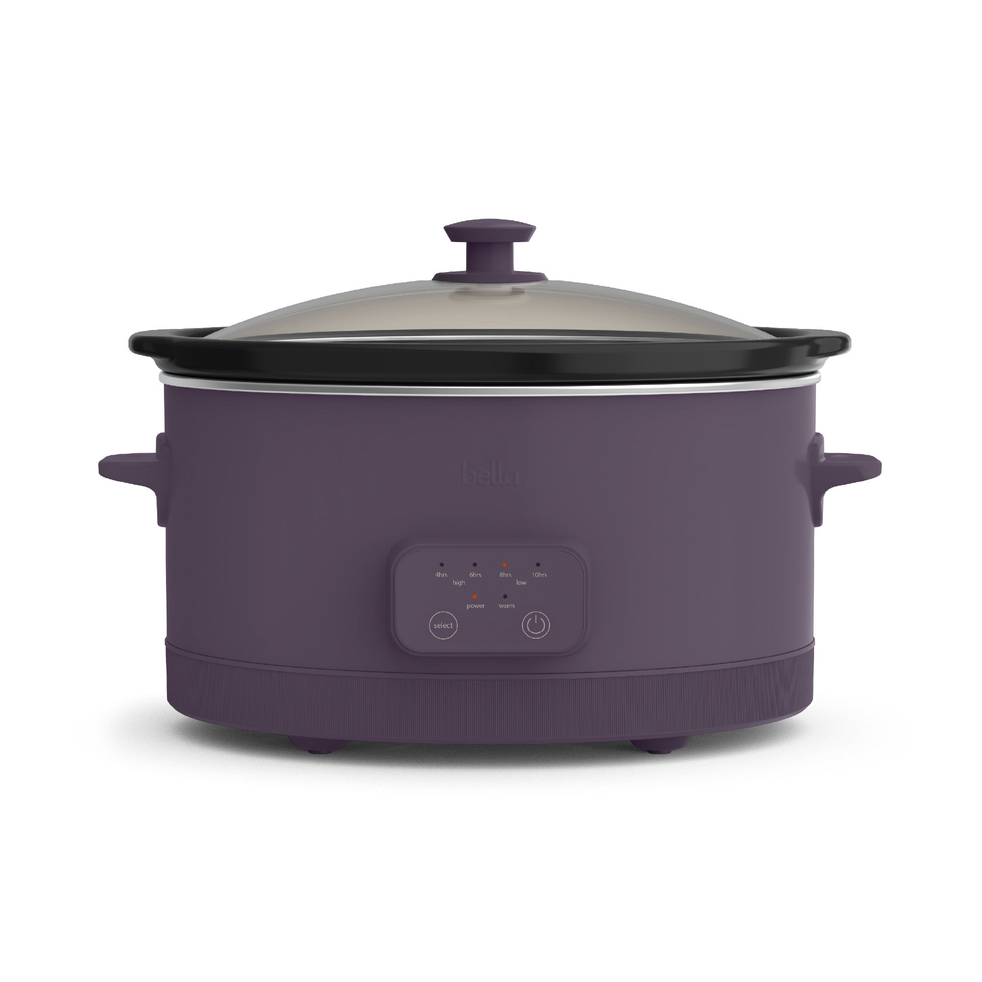 6qt Programmable Slow Cooker,Plum