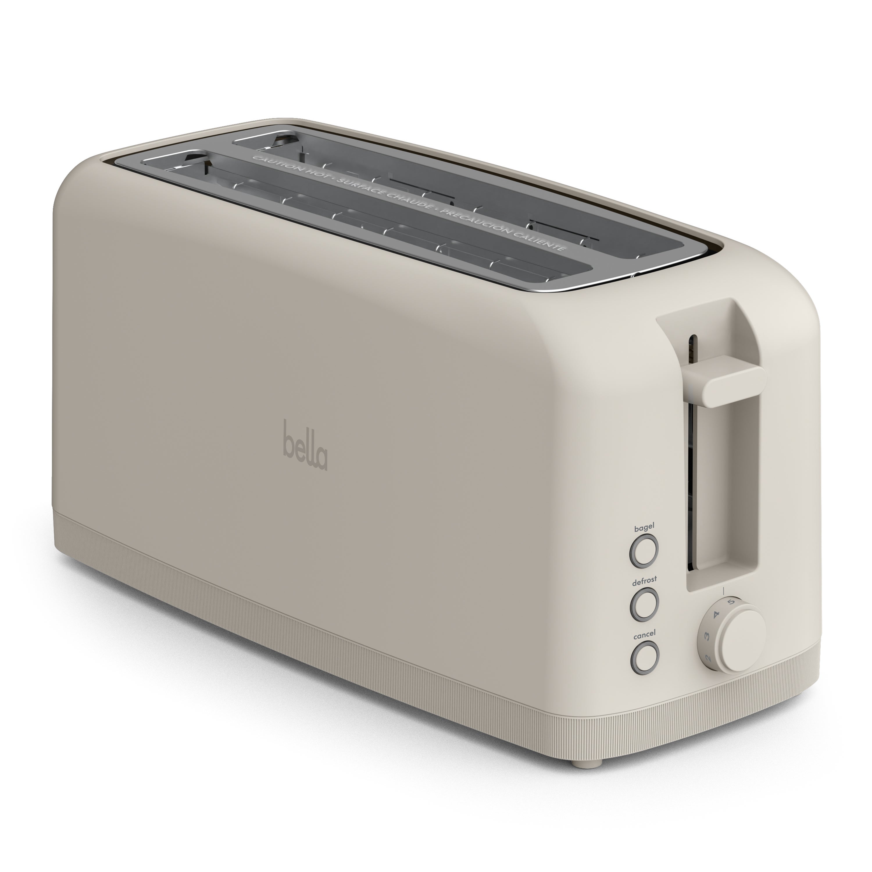 4 Slice Slim Toaster Oatmilk