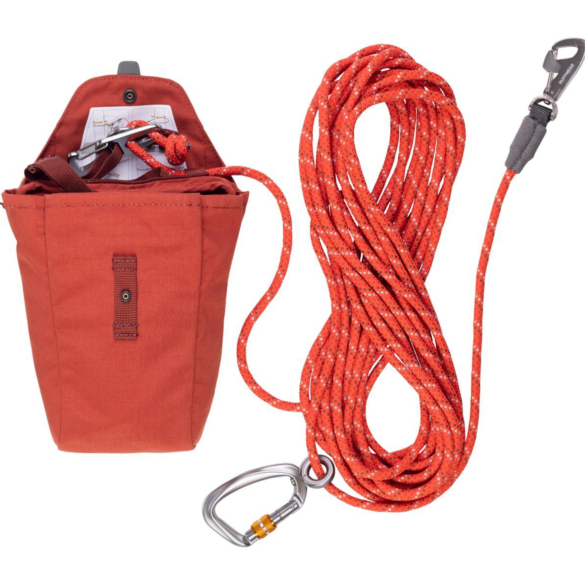 Knot-A-Hitch Campsite Dog Tether System Red Clay