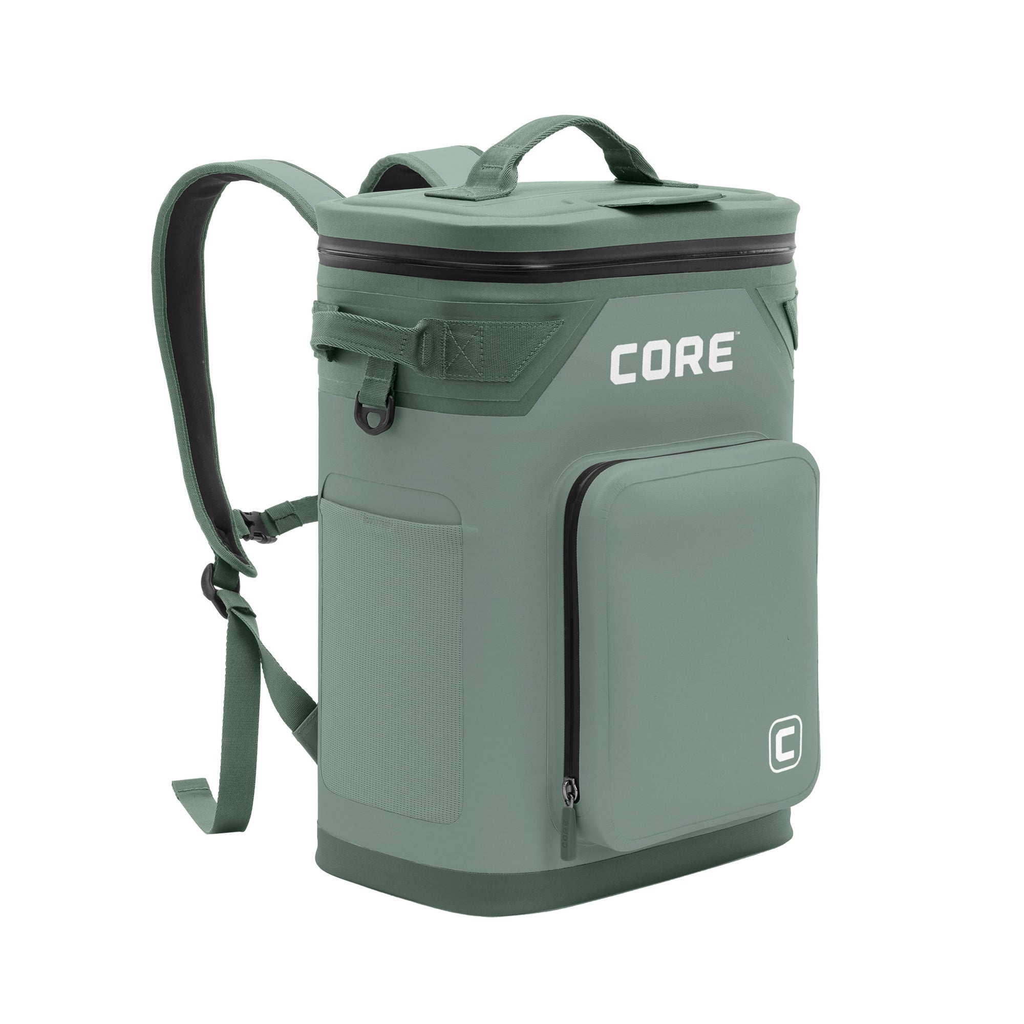 24 Can CLIMAKEEP Magnetic Soft Backpack Cooler Sage