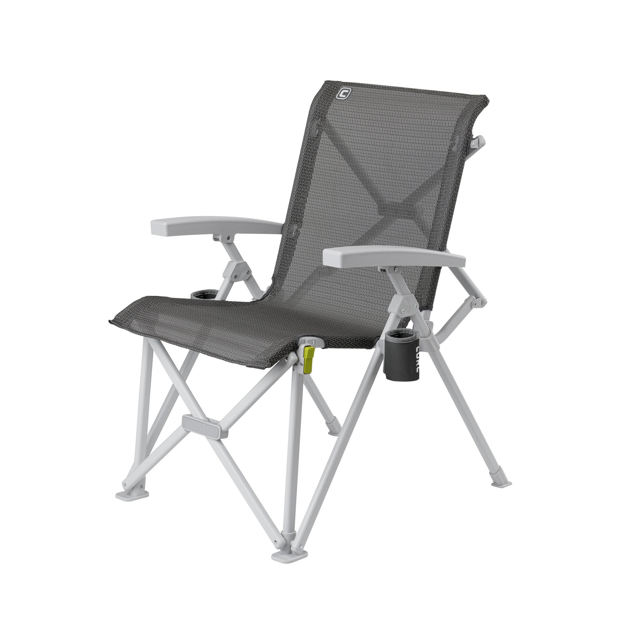 Stretch Knit Chair Light Gray