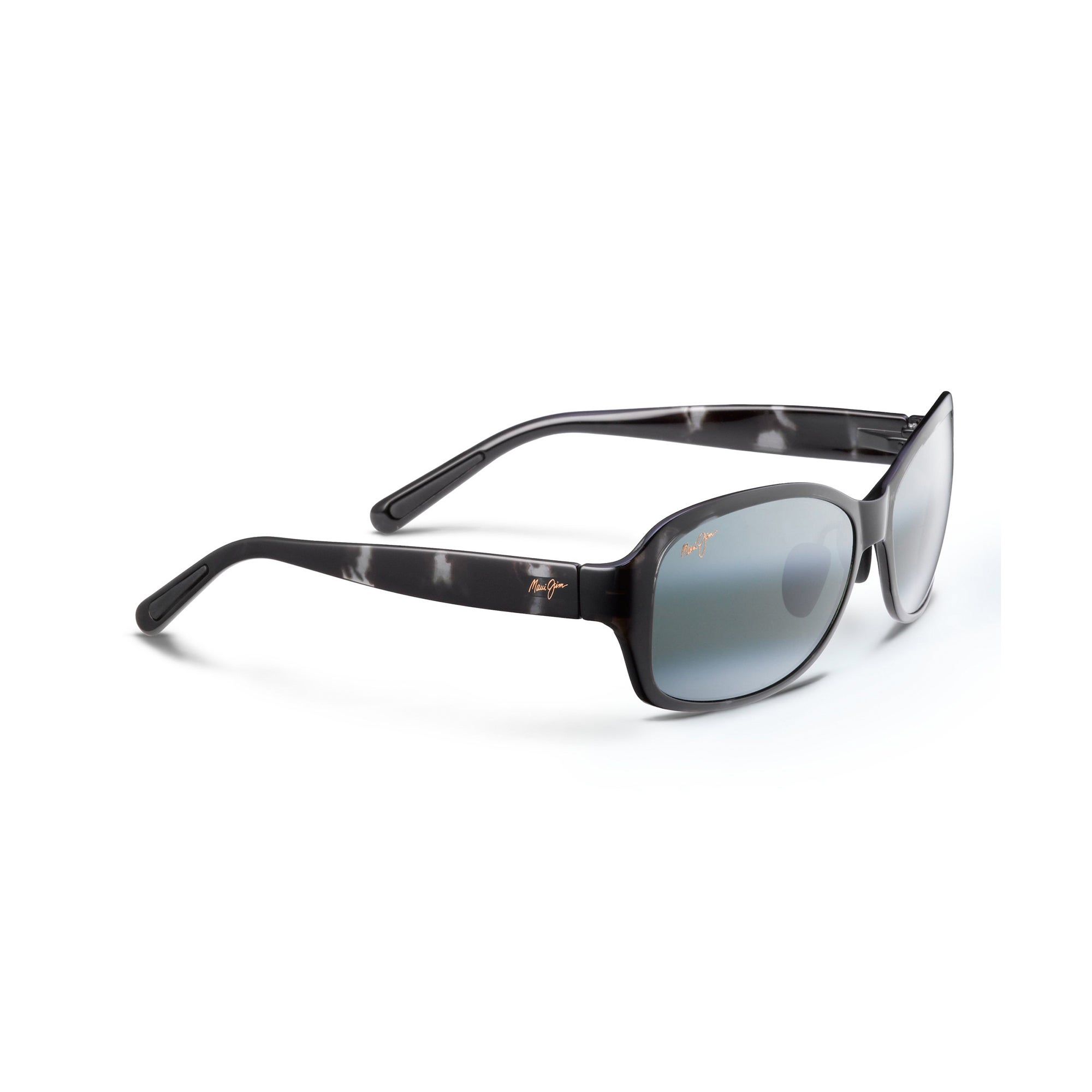 Koki Beach Polarized Sunglasses Black & Gray Tortoise Frame Neutral Gray Lens