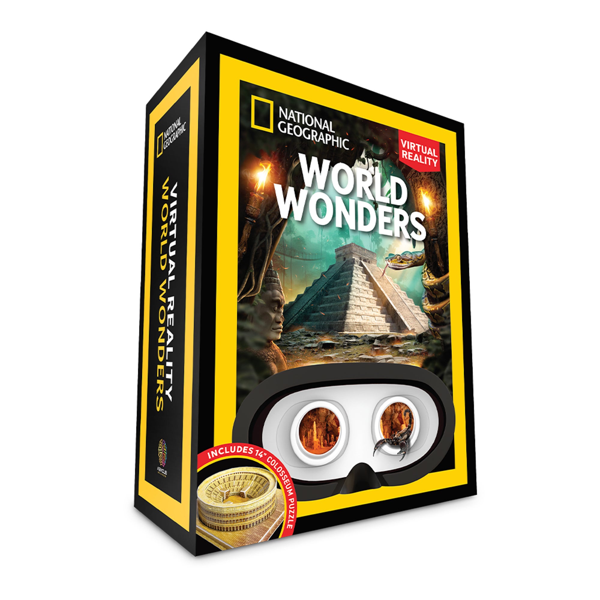 National Geographic Virtual Reality World Wonders Ages 8+ Years