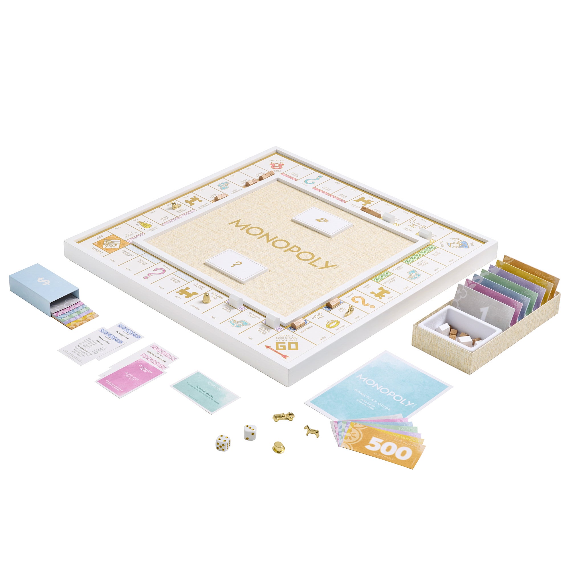 Monopoly Bianco Edition Ages 8+ Years