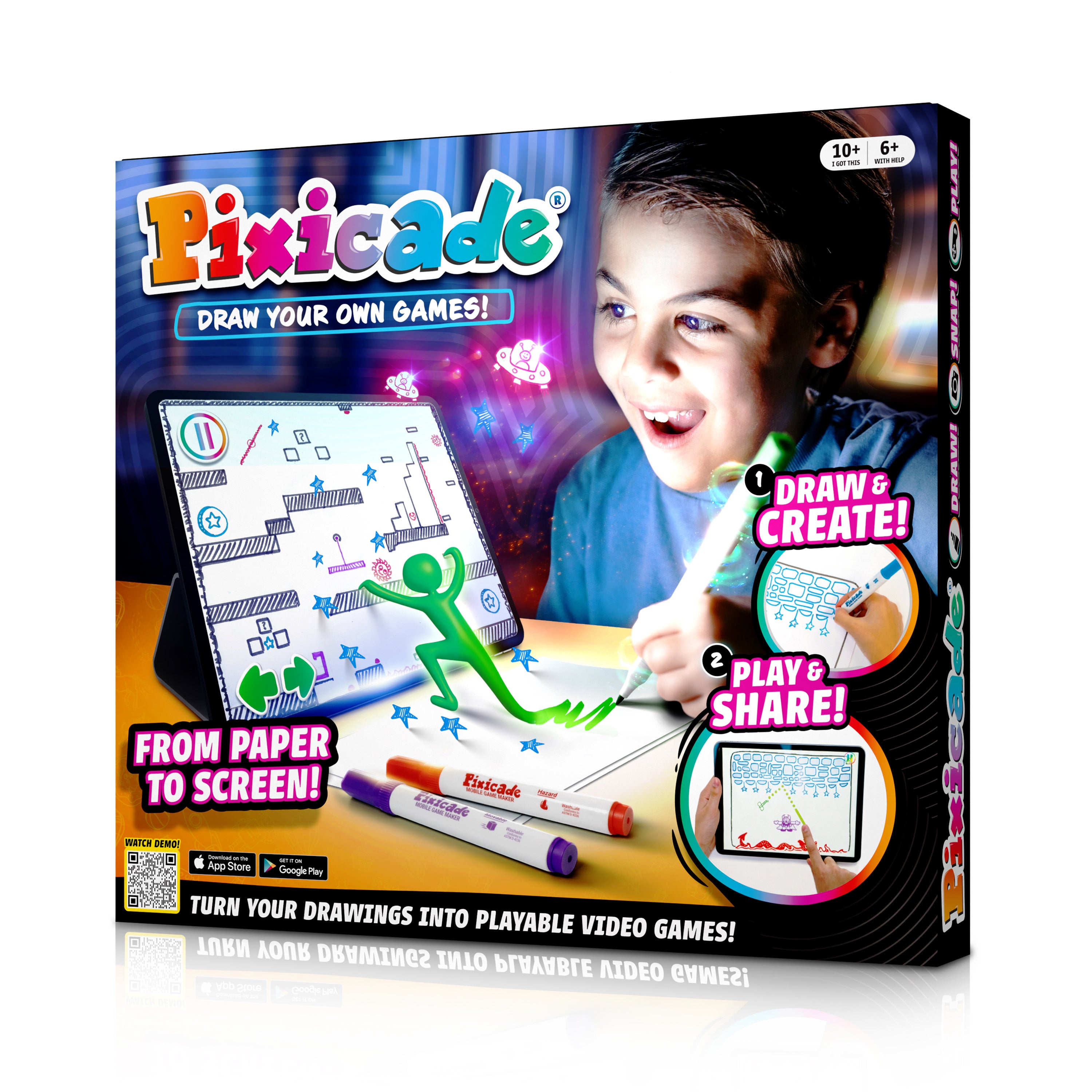 Pixicade Plus Video Game Creator Ages 10+ Years