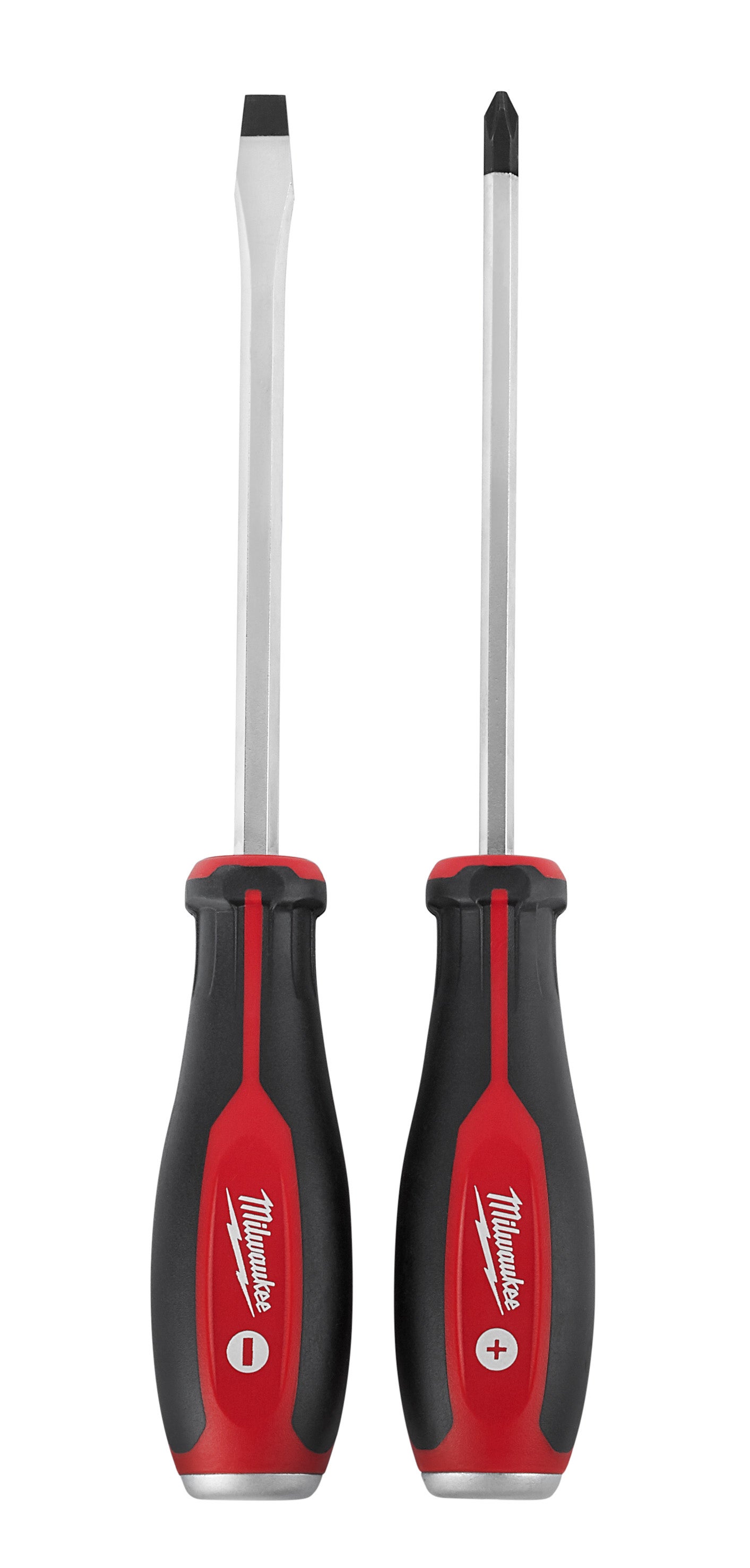 2pc Demolition Screwdriver with Steel Caps