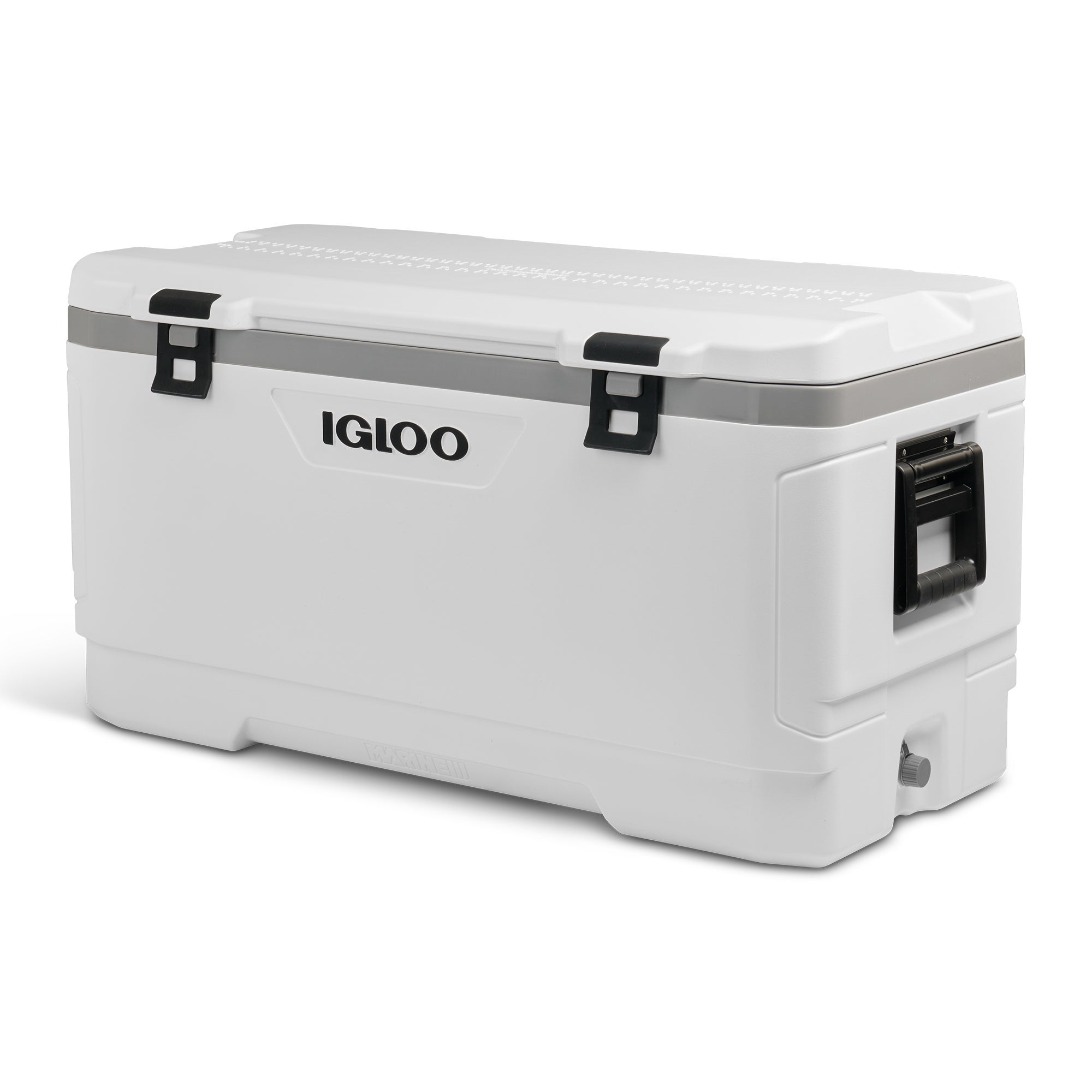 Latitude Marine Ultra XL 150qt Hardside Cooler White/Moonscape Gray