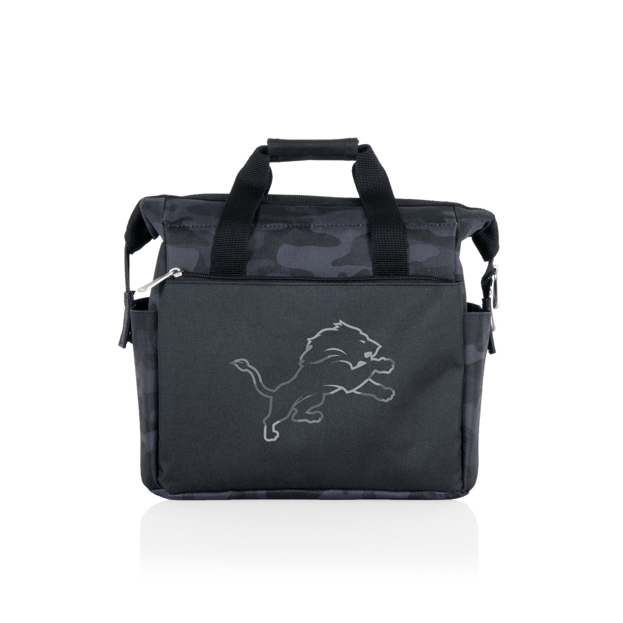 On The Go Lunch Bag Cooler - Detroit Lions Black Camo