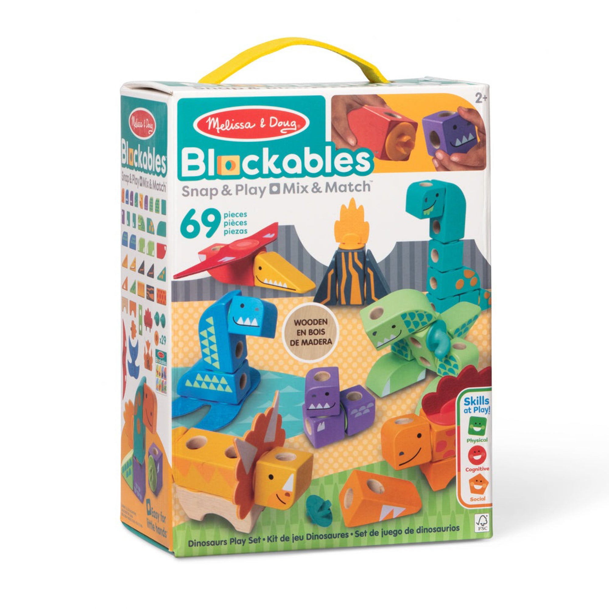 Blockables Dino Play Set Ages 2-7 Years