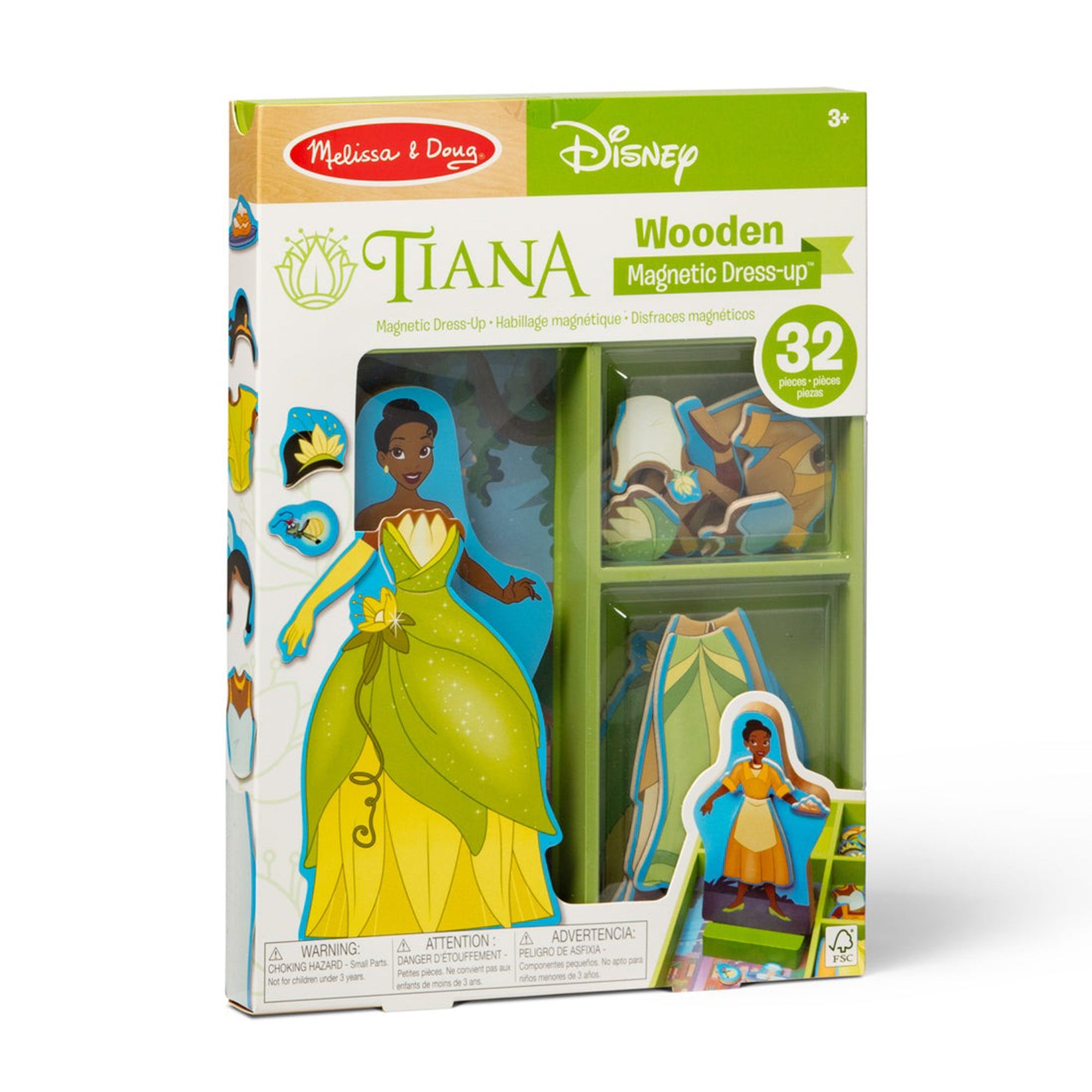 Disney Magnetic Dress Up Tiana Ages 2+ Years