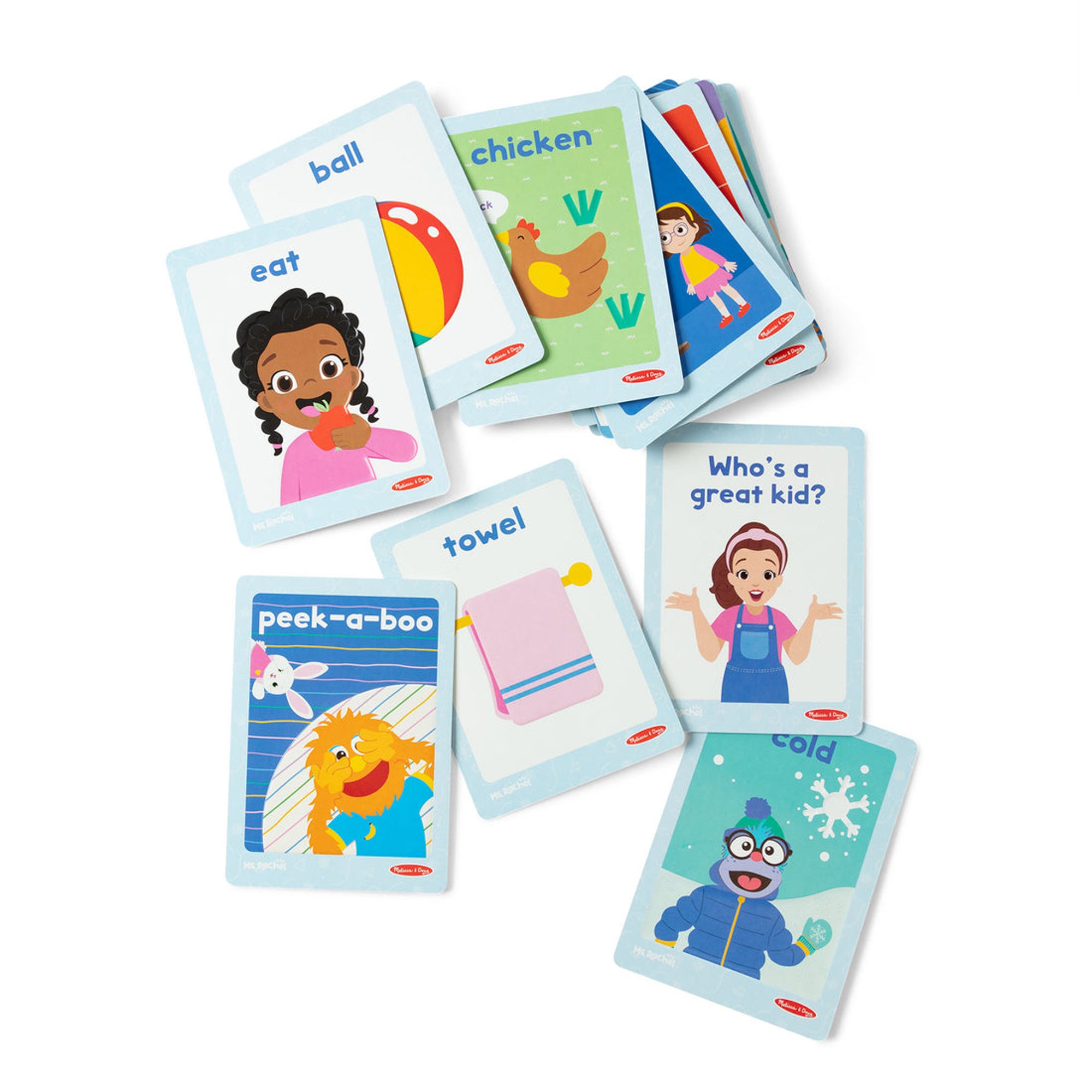 Ms. Rachel 1st Words Flashcards Ages 2-5 Years