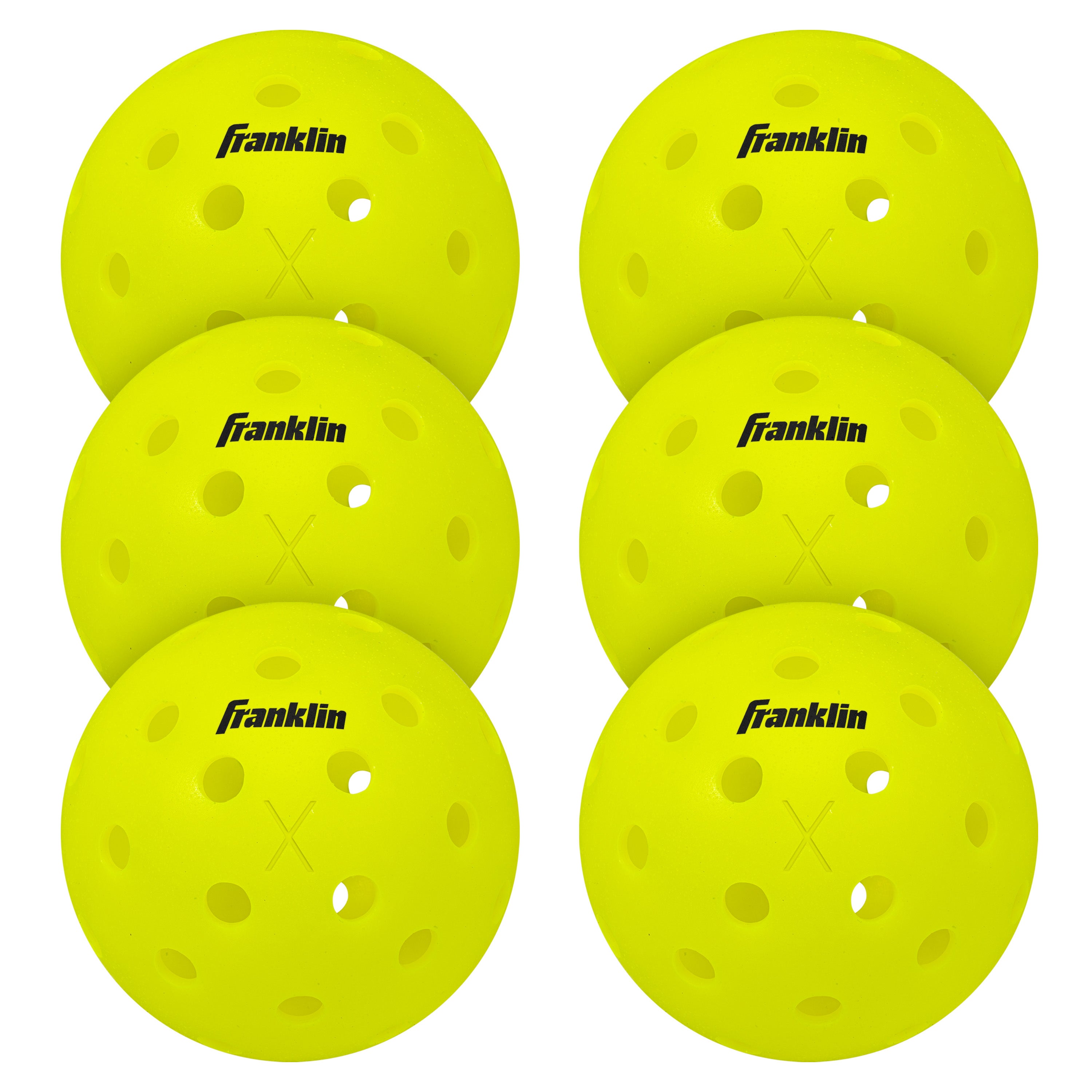 X-40 Outdoor Pickleballs - 6-Pack