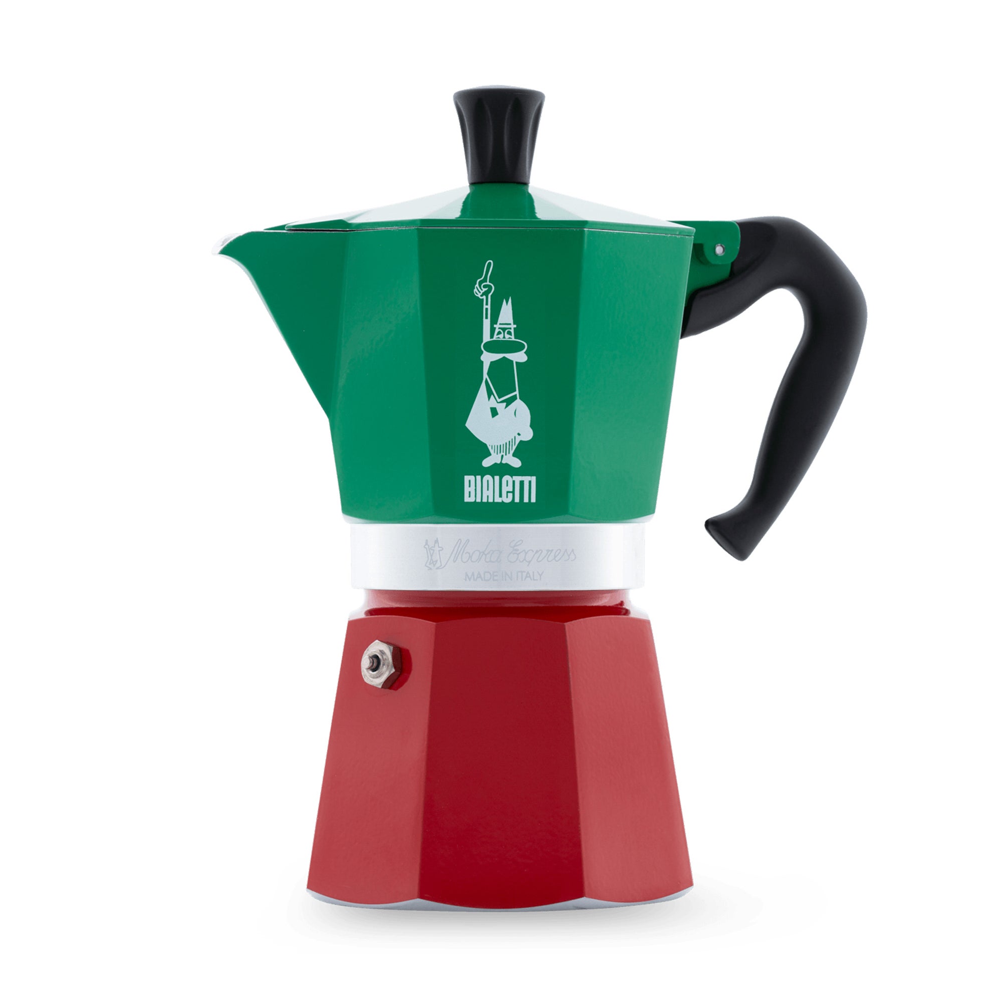 Moka Express Italia 6 Cup Stovetop Espresso Maker