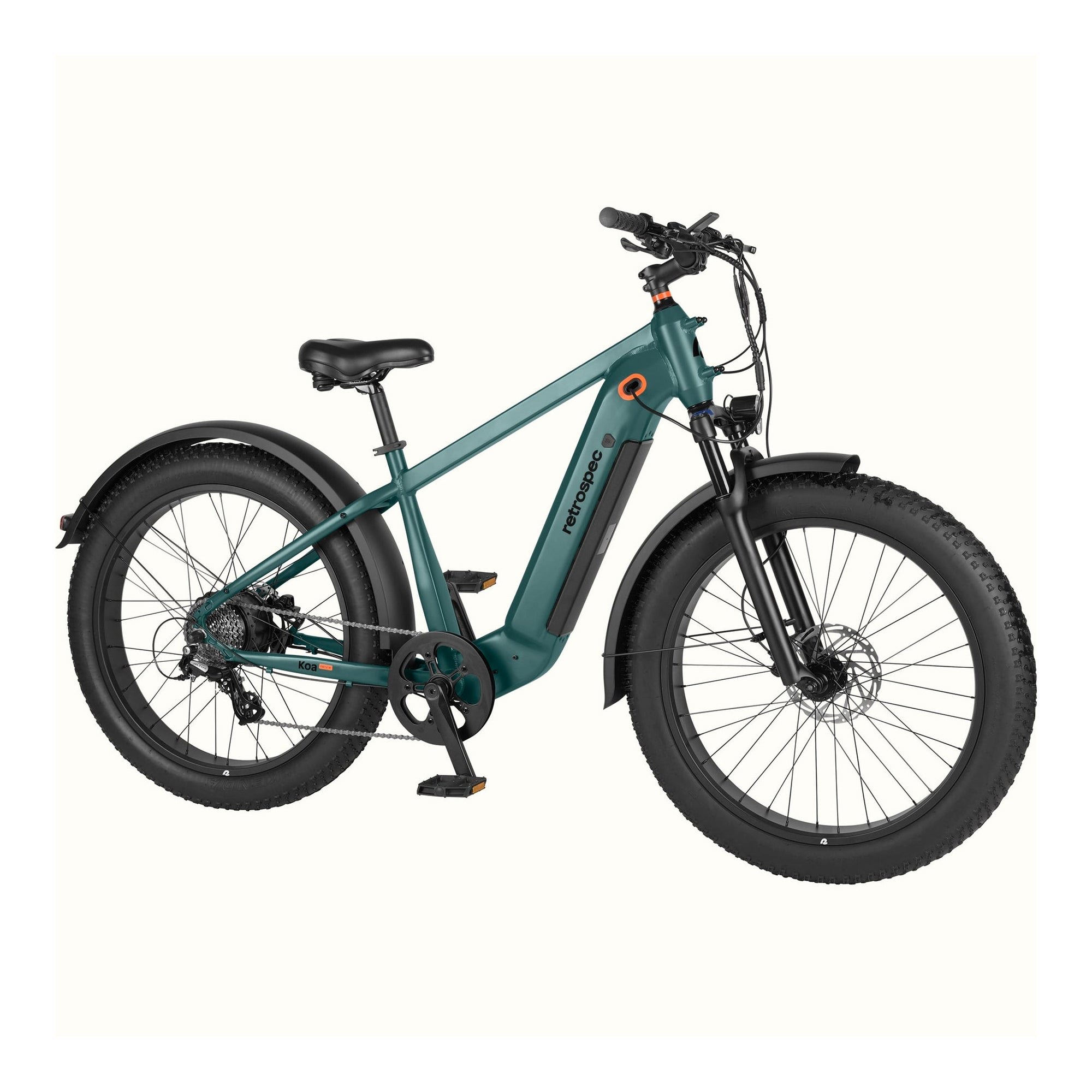 Koa Rev+ 2 Fat Tire Electric Bike - 18" Frame Matte Everglade