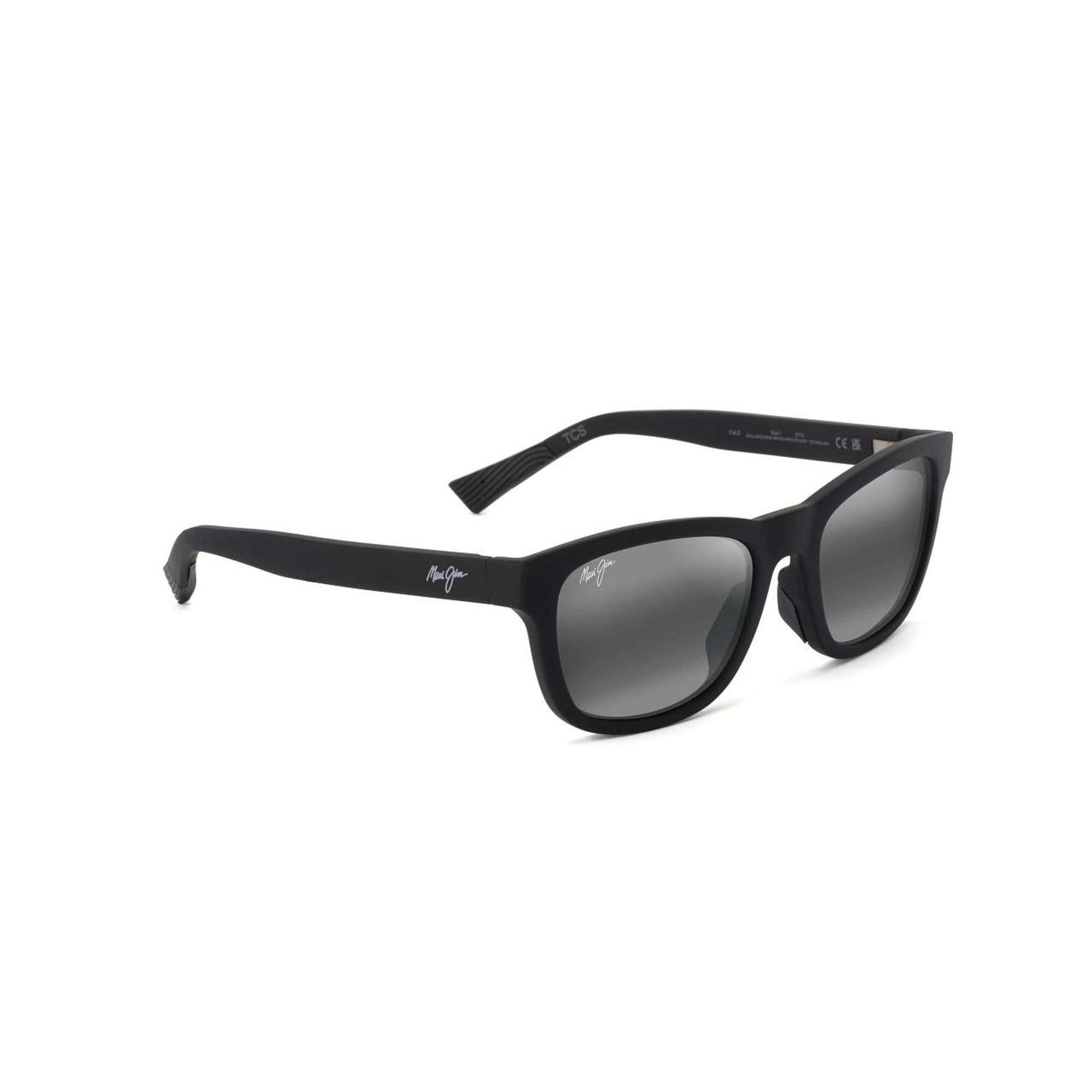 Kapi'i Polarized Sunglasses, Matte Black Frame, Neutral Gray Lens
