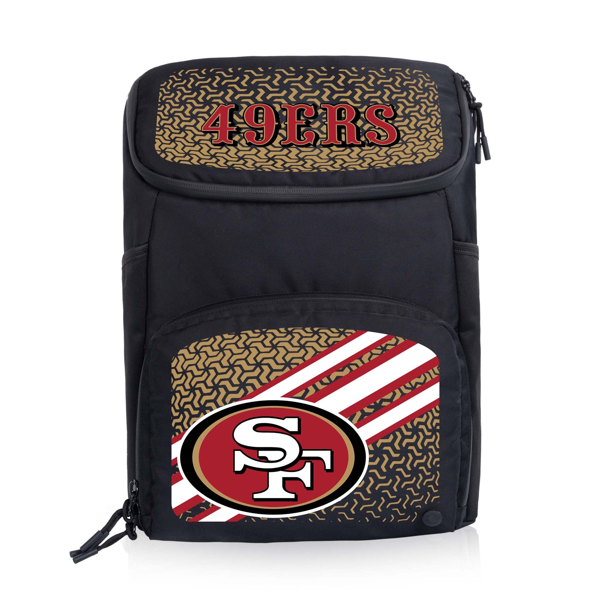 PTX 2.0 Tarana Recycled Backpack Cooler - San Francisco 49ers Black