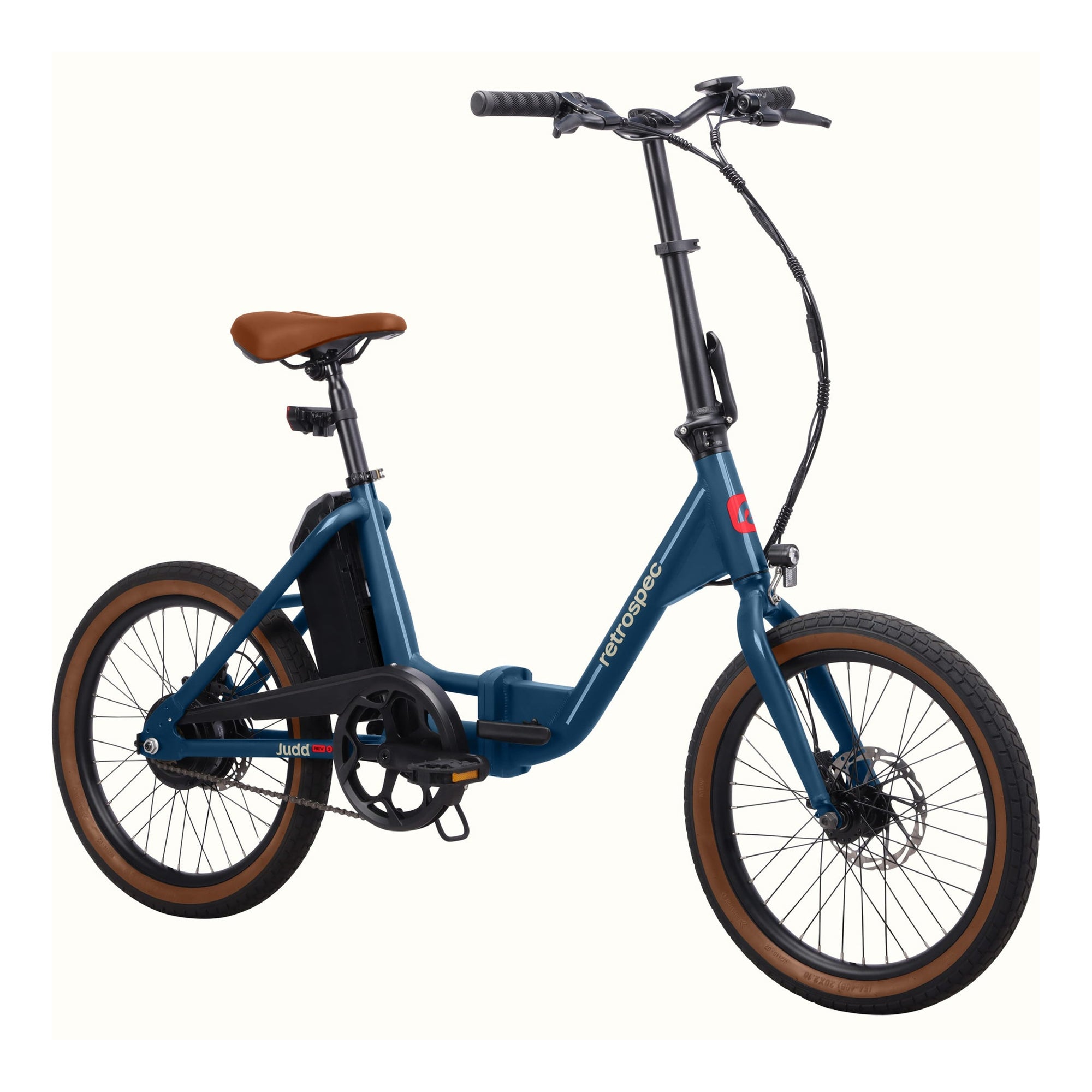 Judd Rev 2 Folding Electric Bike - 20" Frame Navy