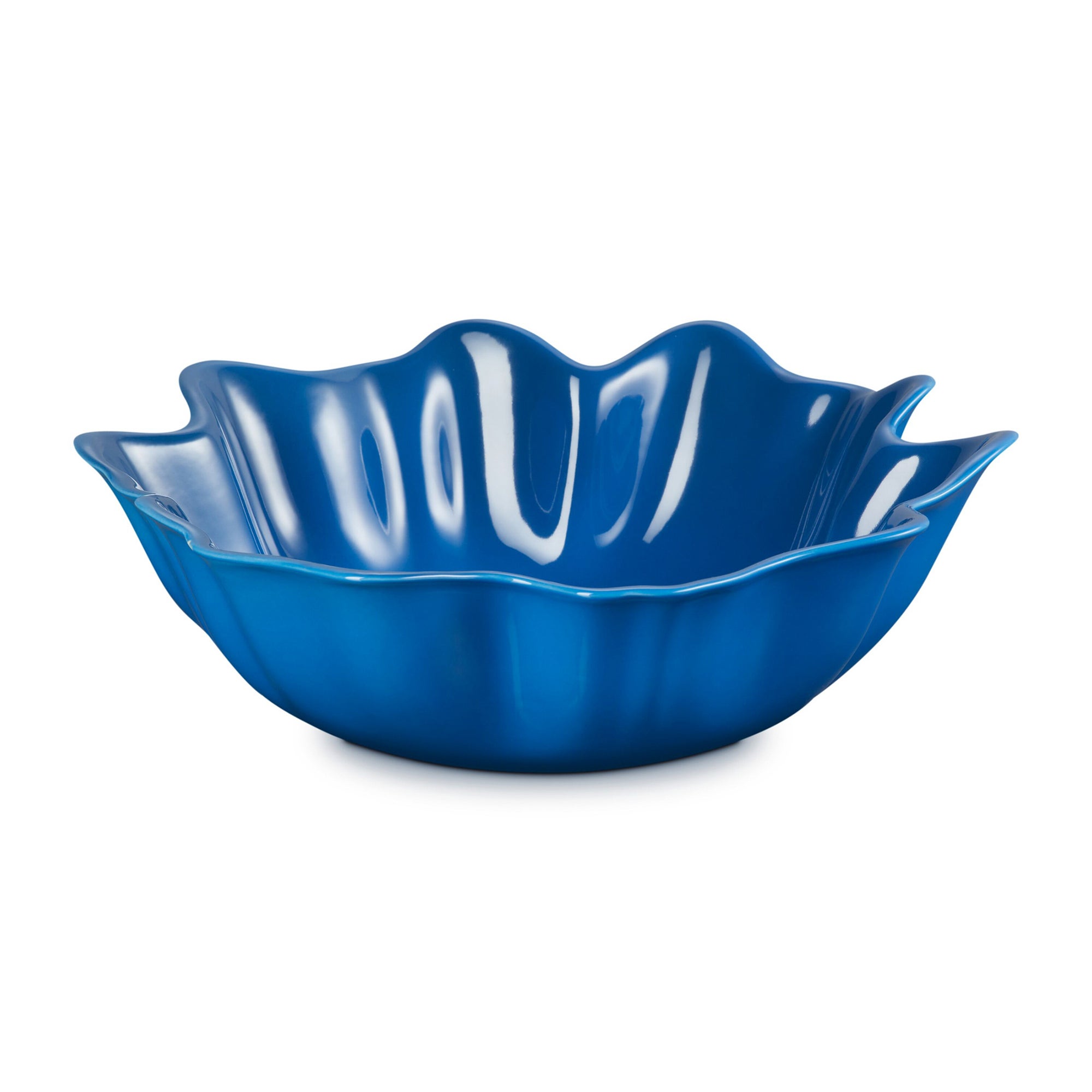 4qt Iris Collection Stoneware Serving Bowl Marseille