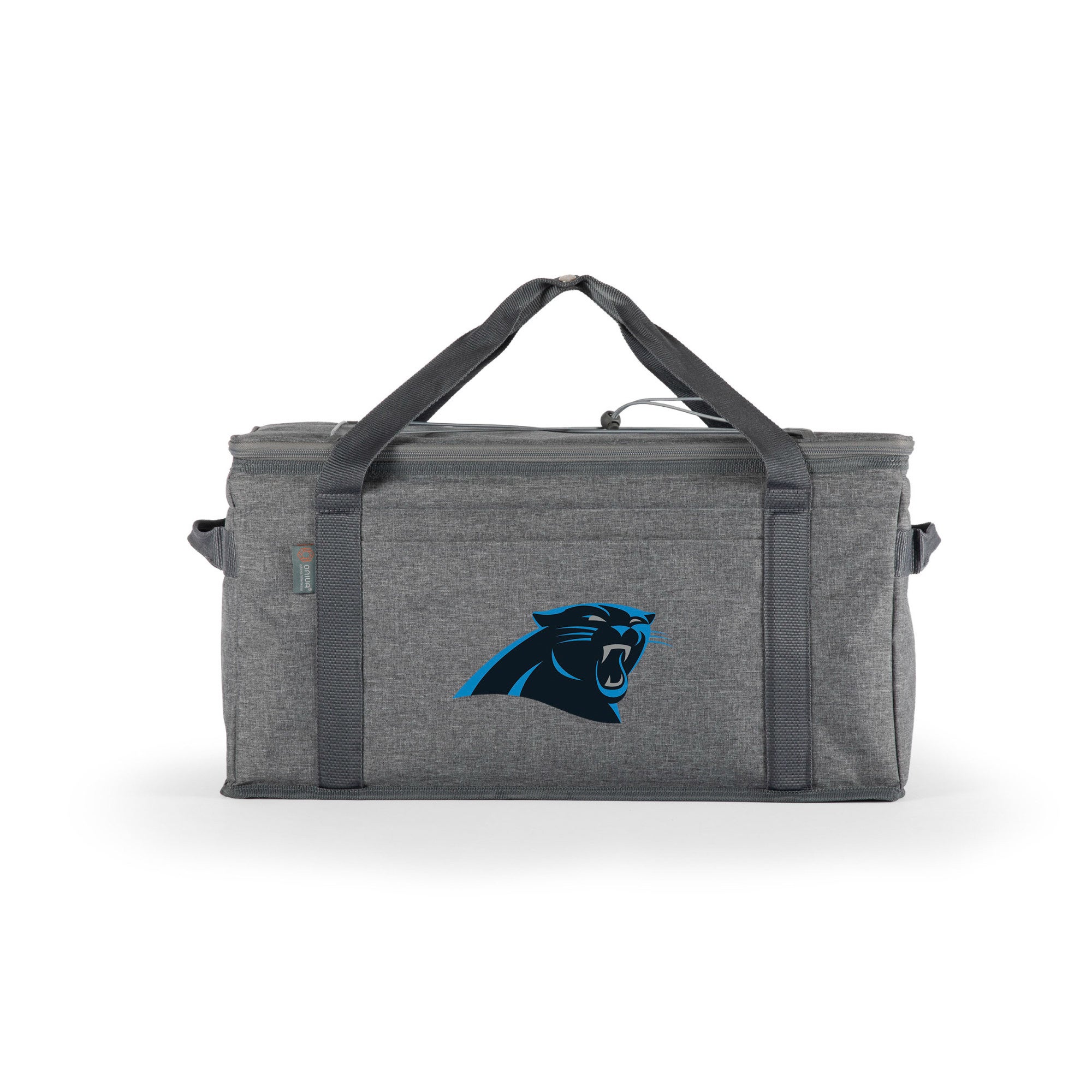 64 Can Collapsible Cooler - NFL Carolina Panthers Heathered Gray