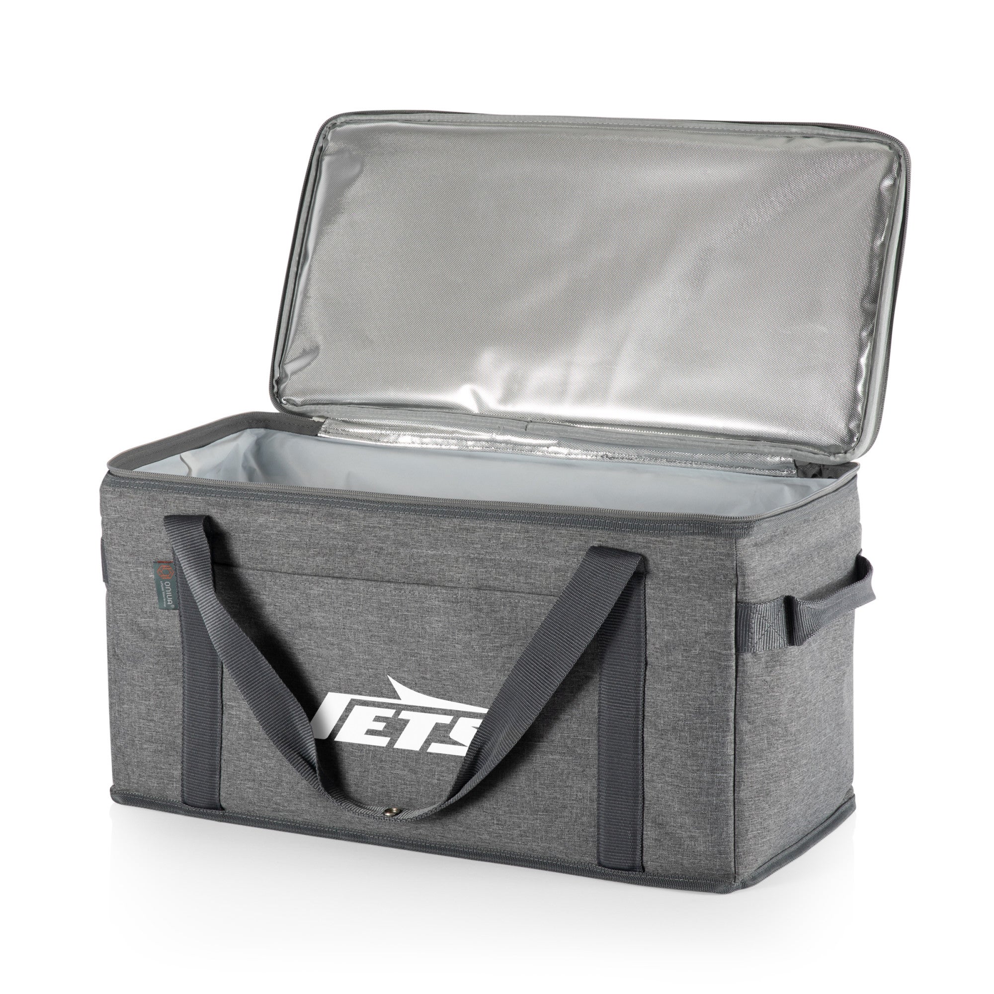64 Can Collapsible Cooler - NFL New York Jets Heathered Gray
