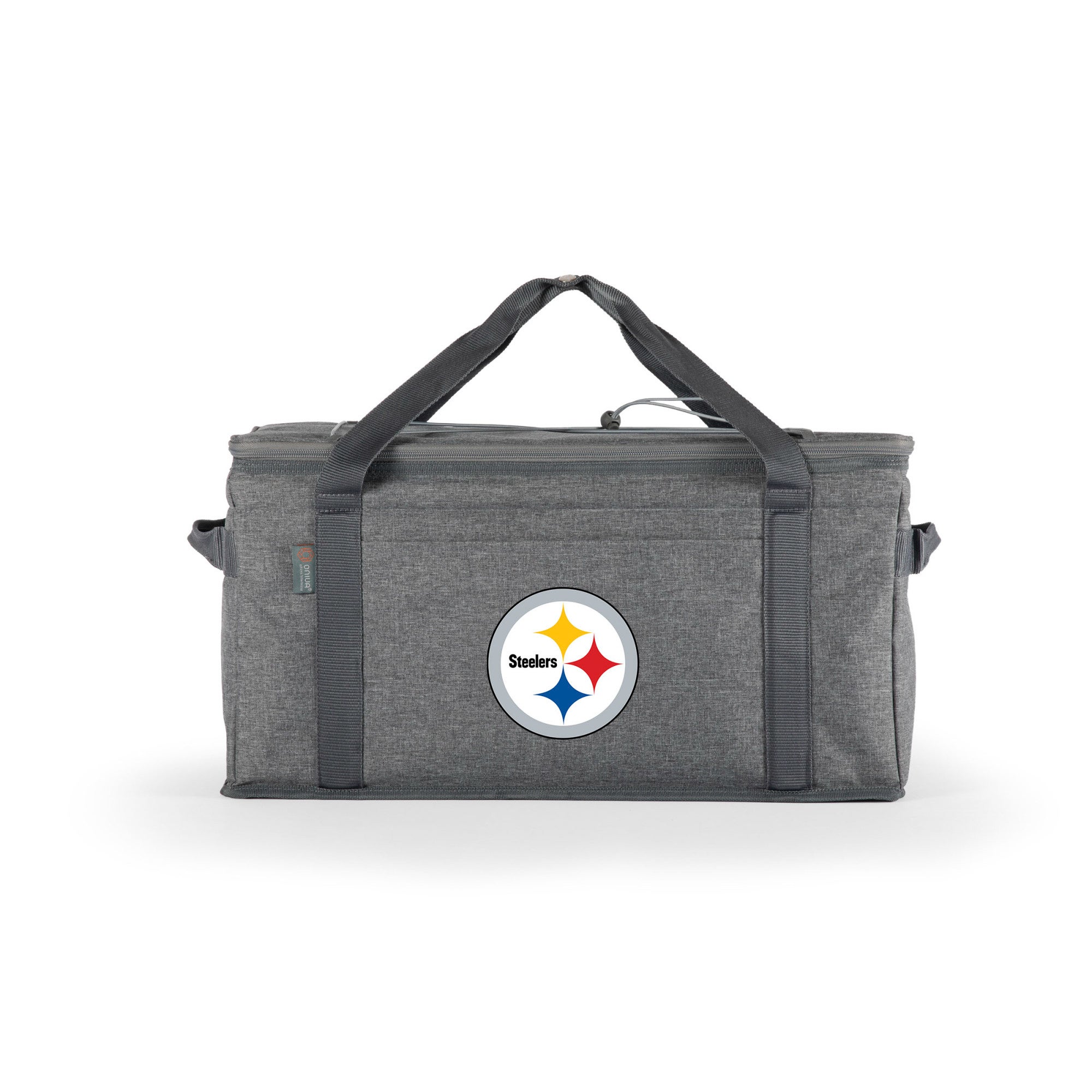 64 Can Collapsible Cooler - NFL Pittsburgh Steelers Heathered Gray