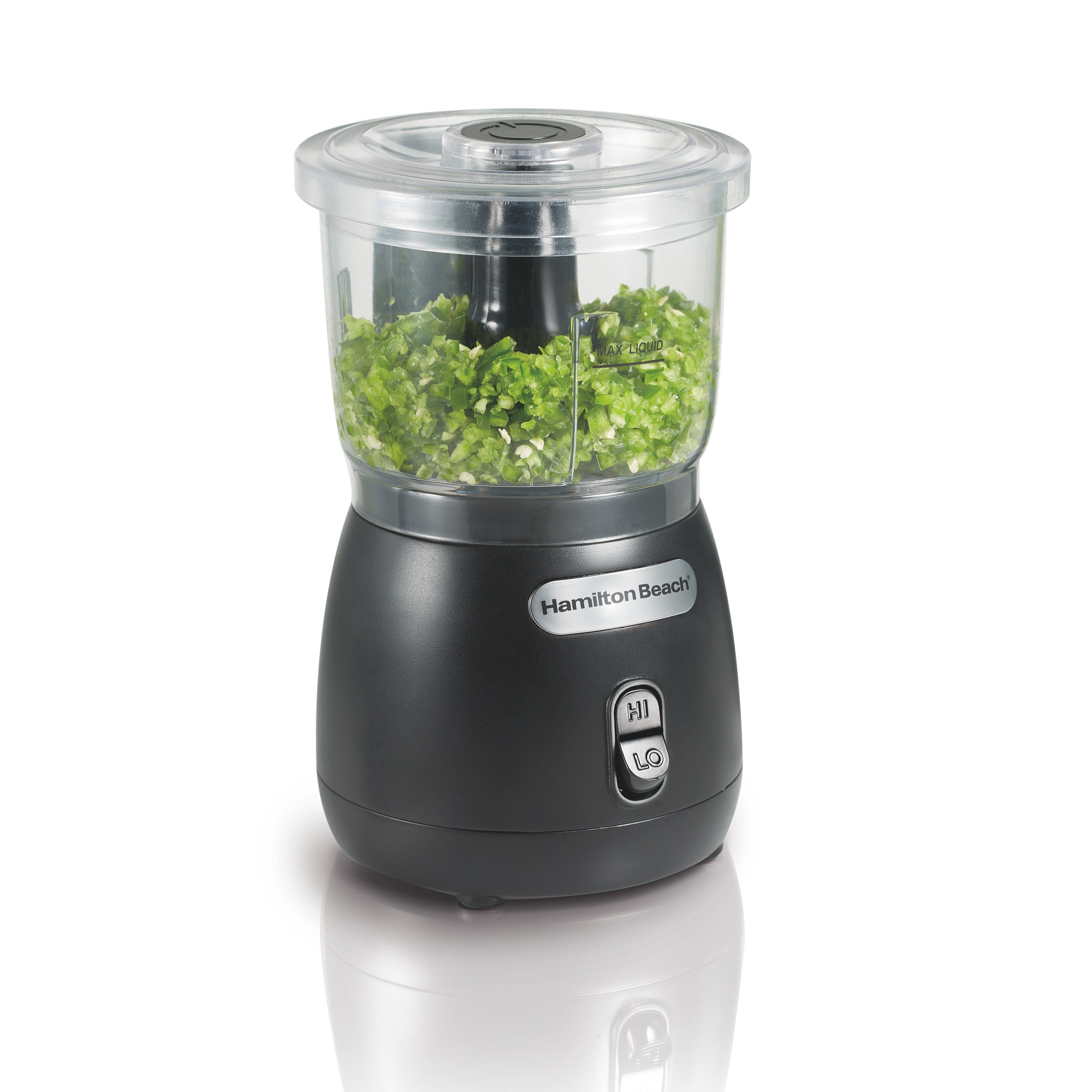 Stack & Press 2 Speed Food Chopper Black
