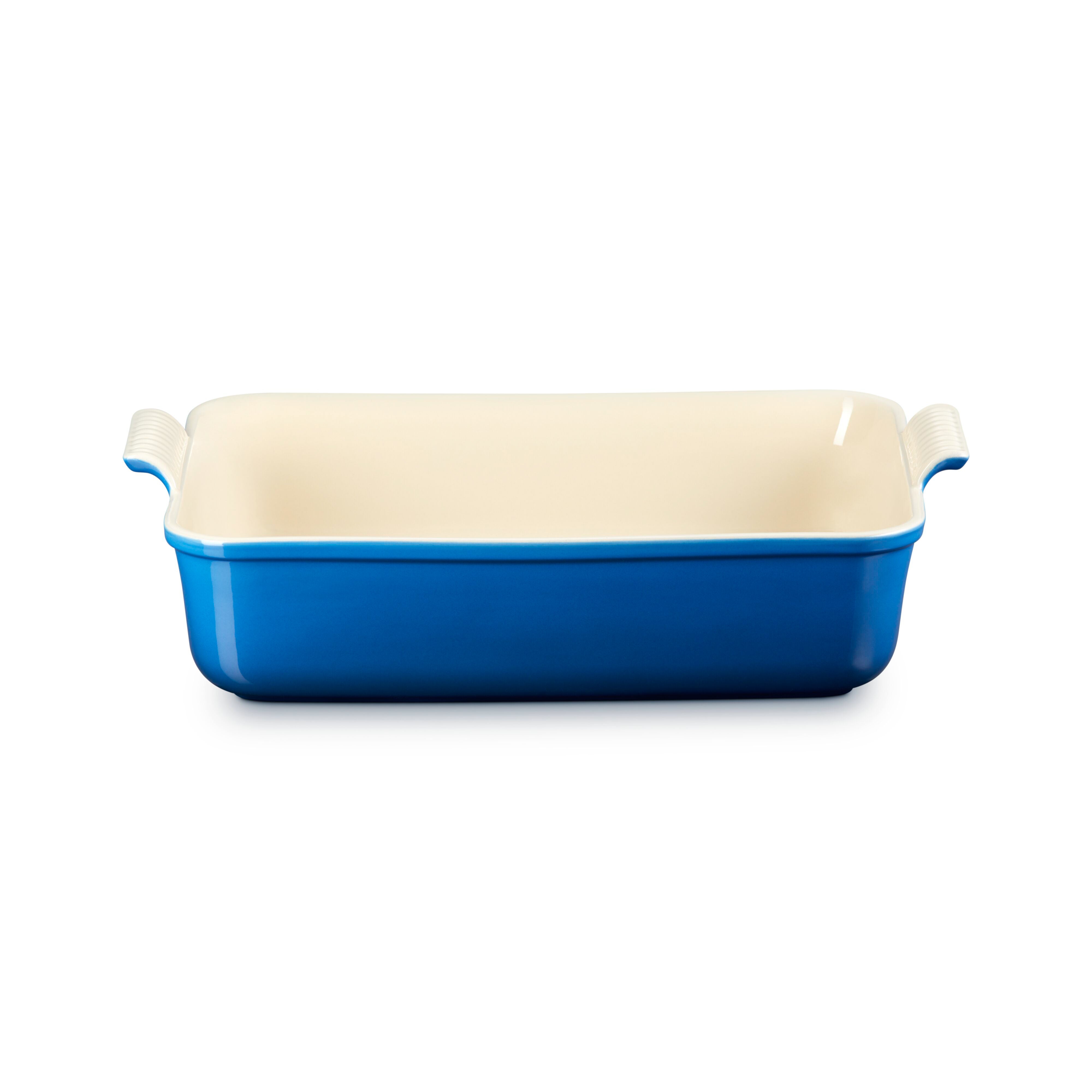 6.75qt Heritage Stoneware Deep Rectangular Lasagna Deep Baker Marseille