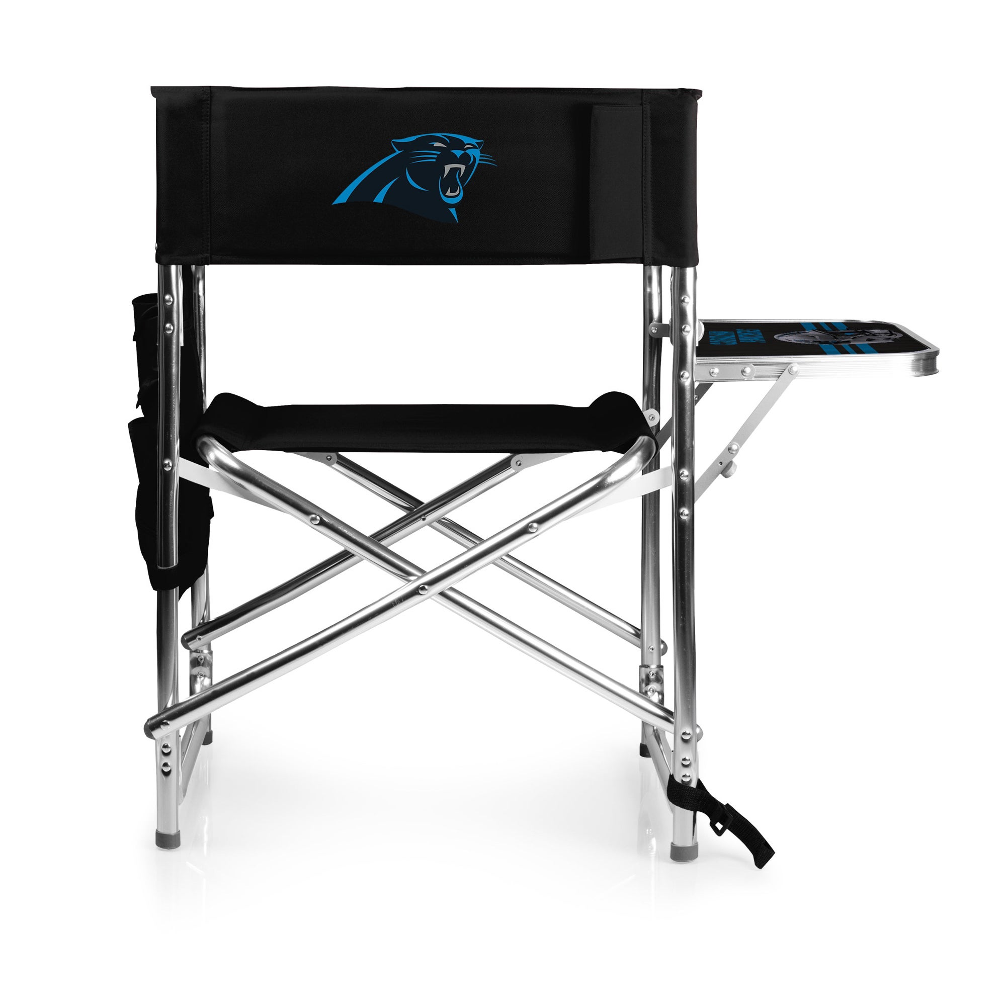 Sports Chair - Carolina Panthers Black