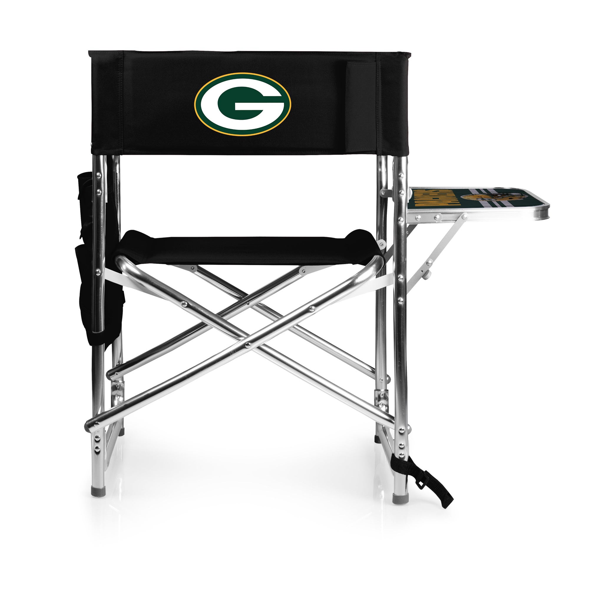 Sports Chair - Green Bay Packers Black