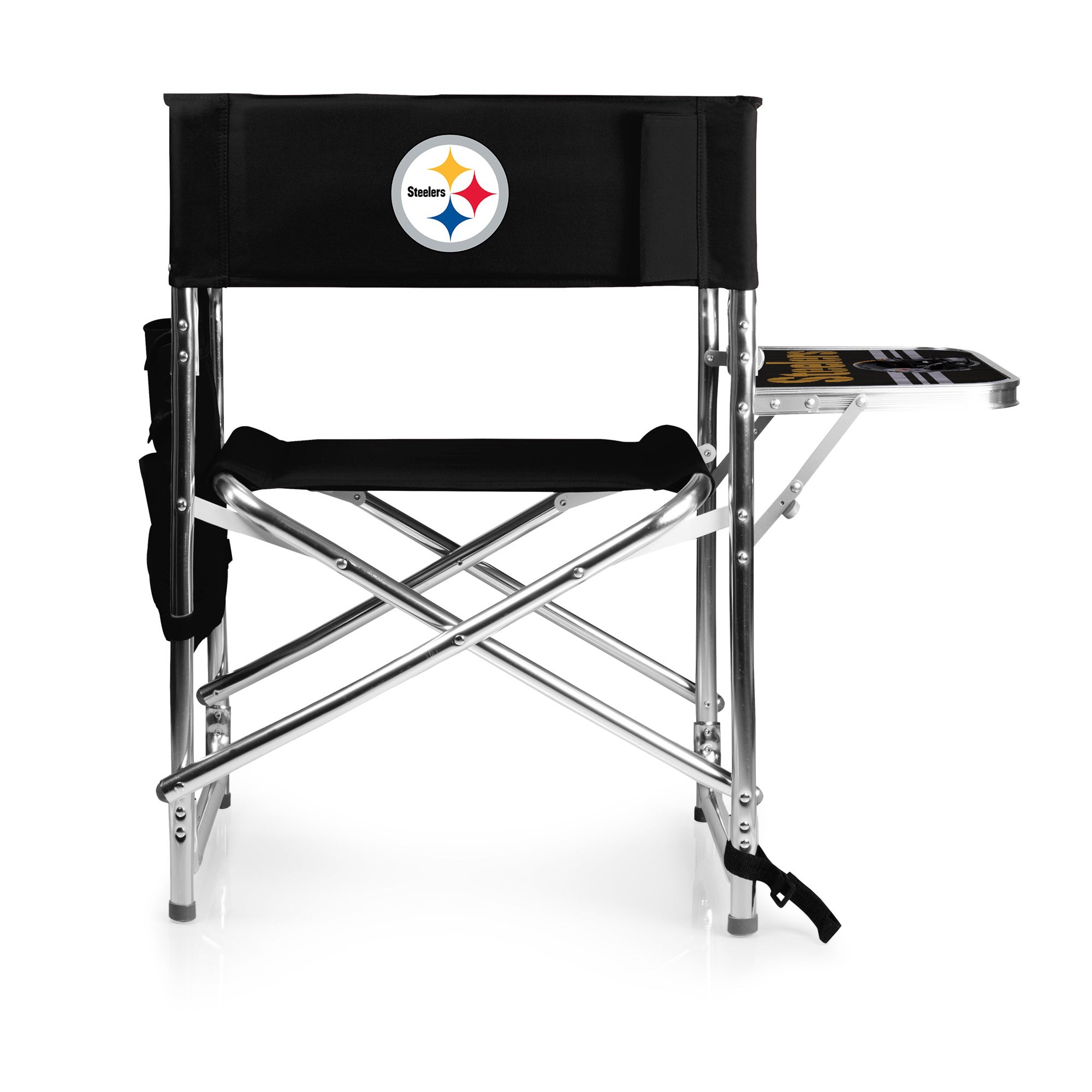 Sports Chair - Pittsburgh Steelers Black