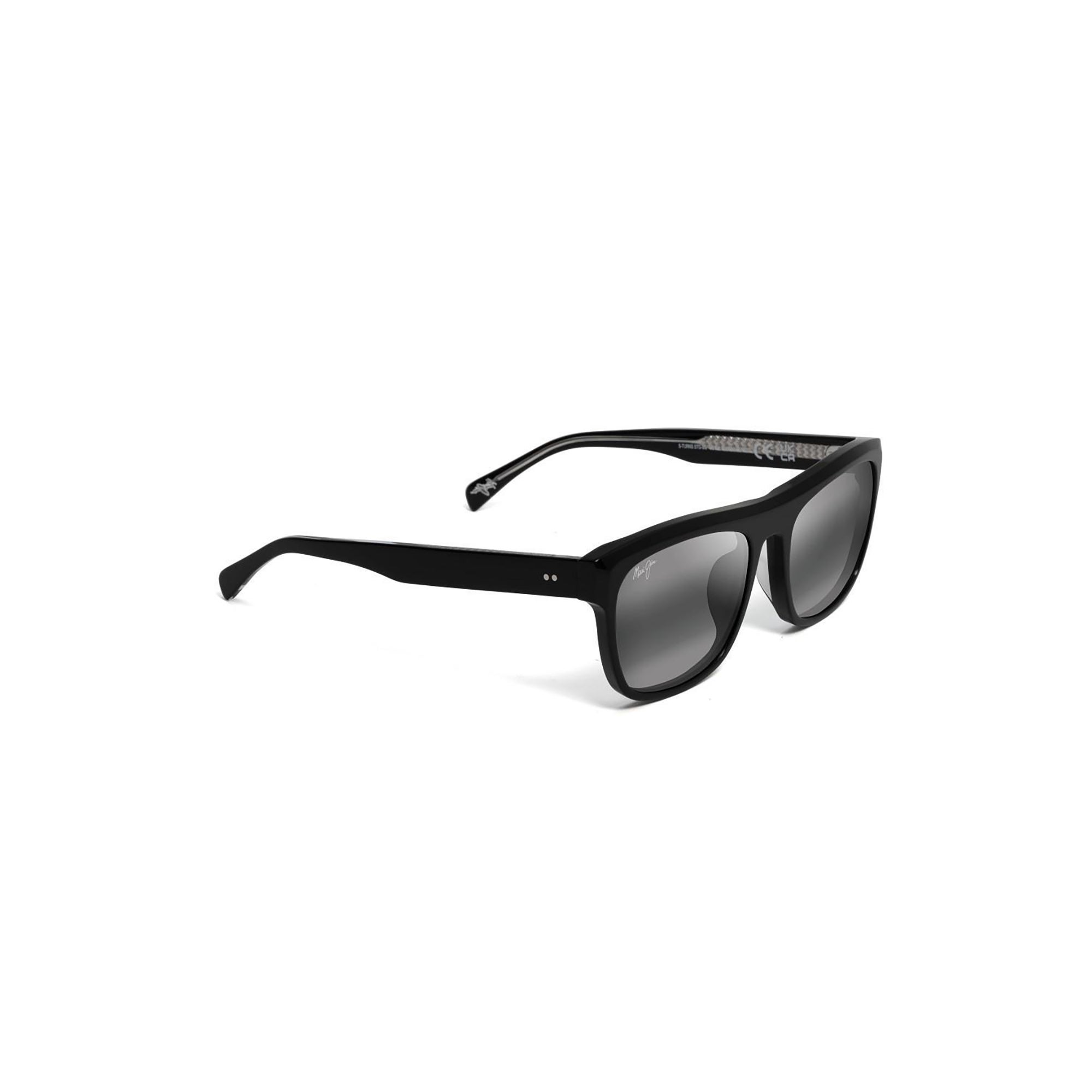 S-Turns Polarized Sunglasses Black Frame Neutral Gray Lens