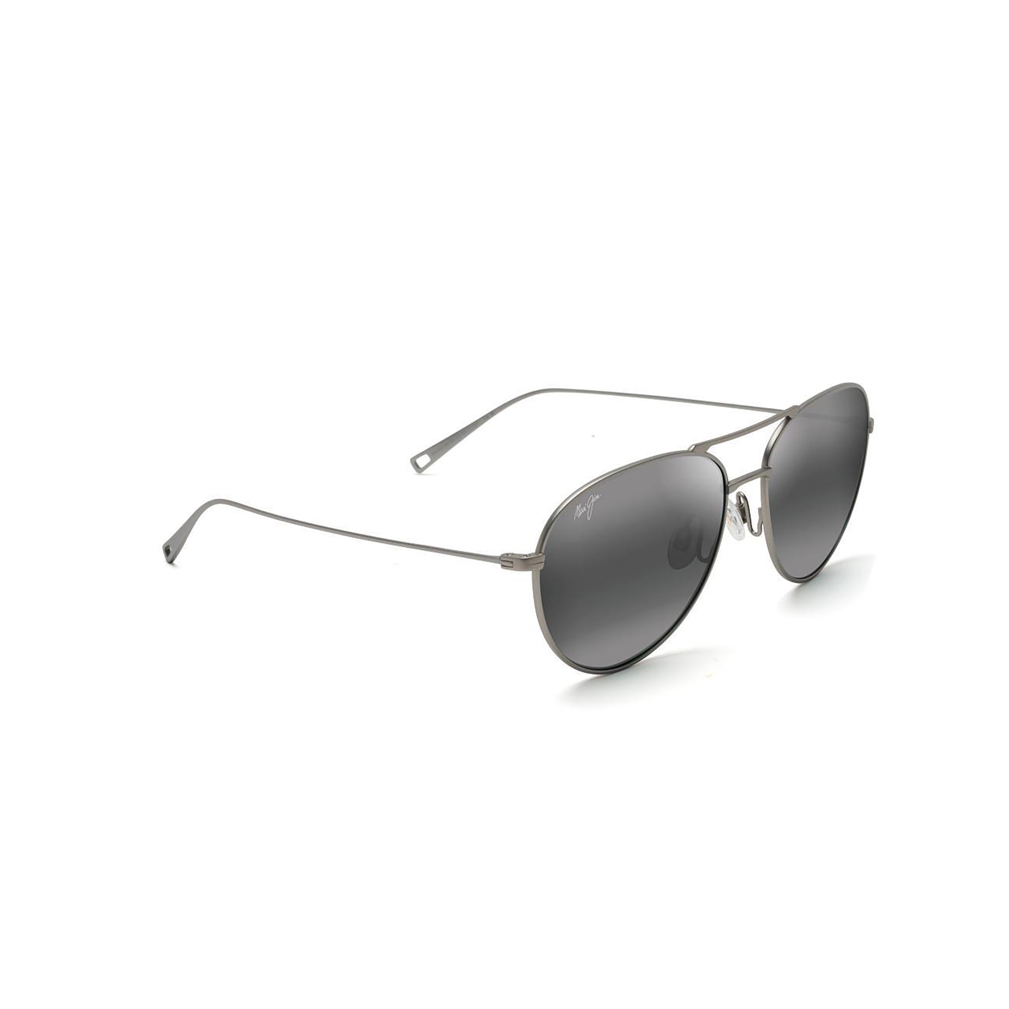 Walaka Polarized Sunglasses Matte Titanium Frame Neutral Gray Lens