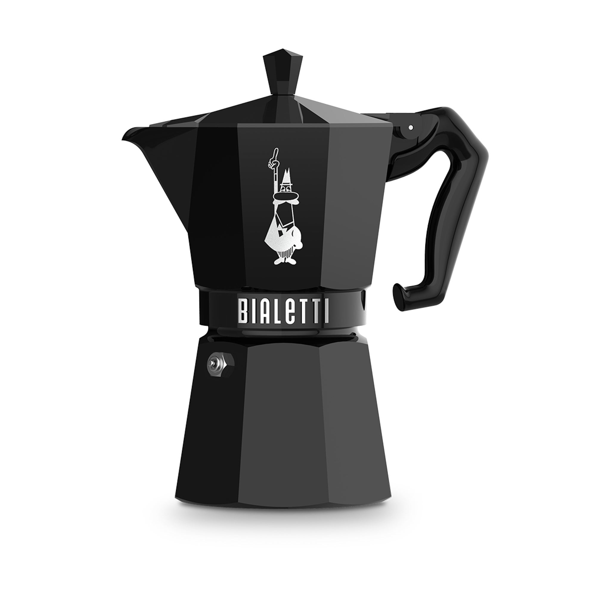 Moka Express Exclusive 6 Cup Stovetop Espresso MakerBlack