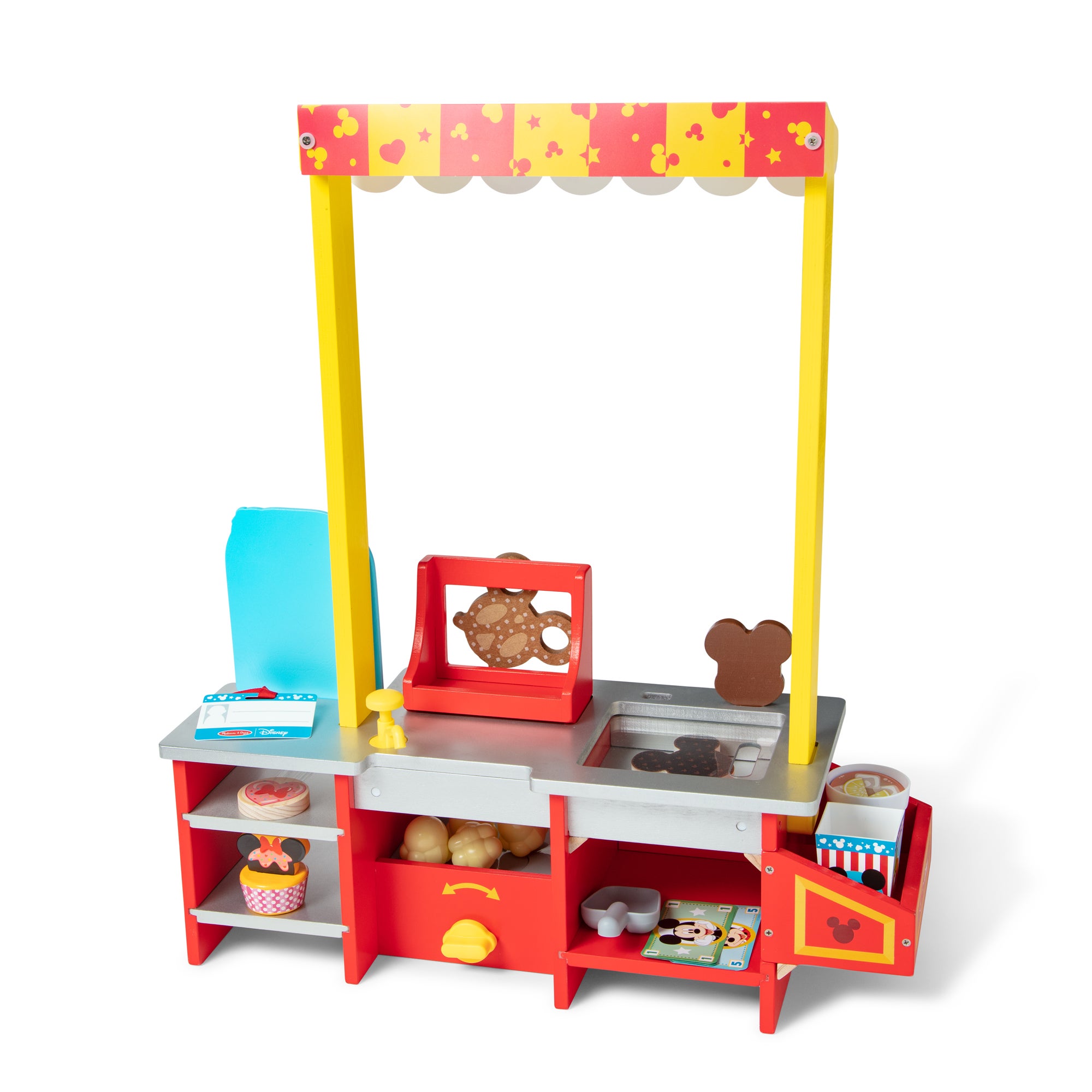 Disney Snacks & Popcorn Wooden Food Counter Ages 3-6 Years