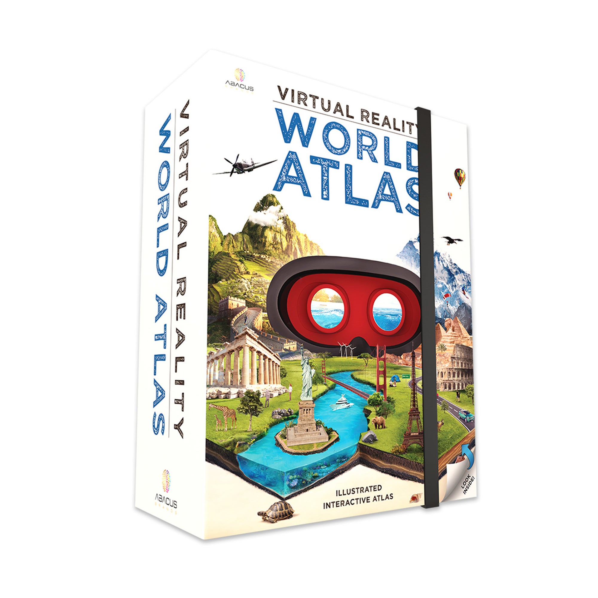 Virtual Reality World Atlas! Discovery Gift Set Ages 8+ Years