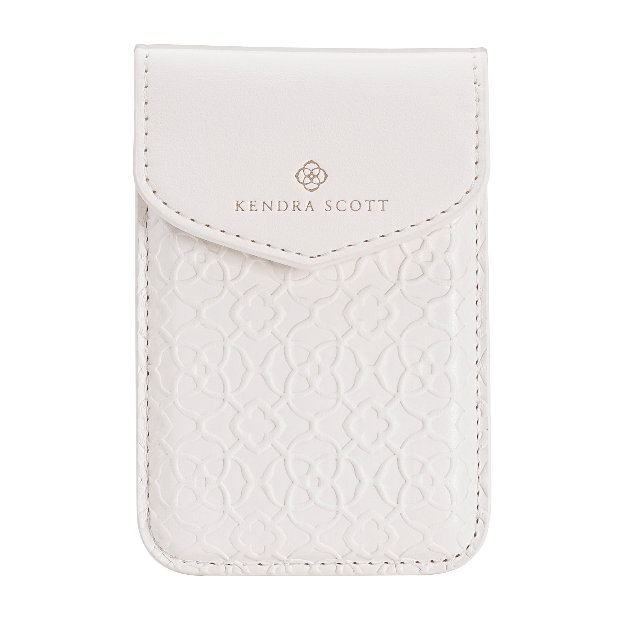 Kendra Scott MagSafe Snap Wallet Ivory Filigree