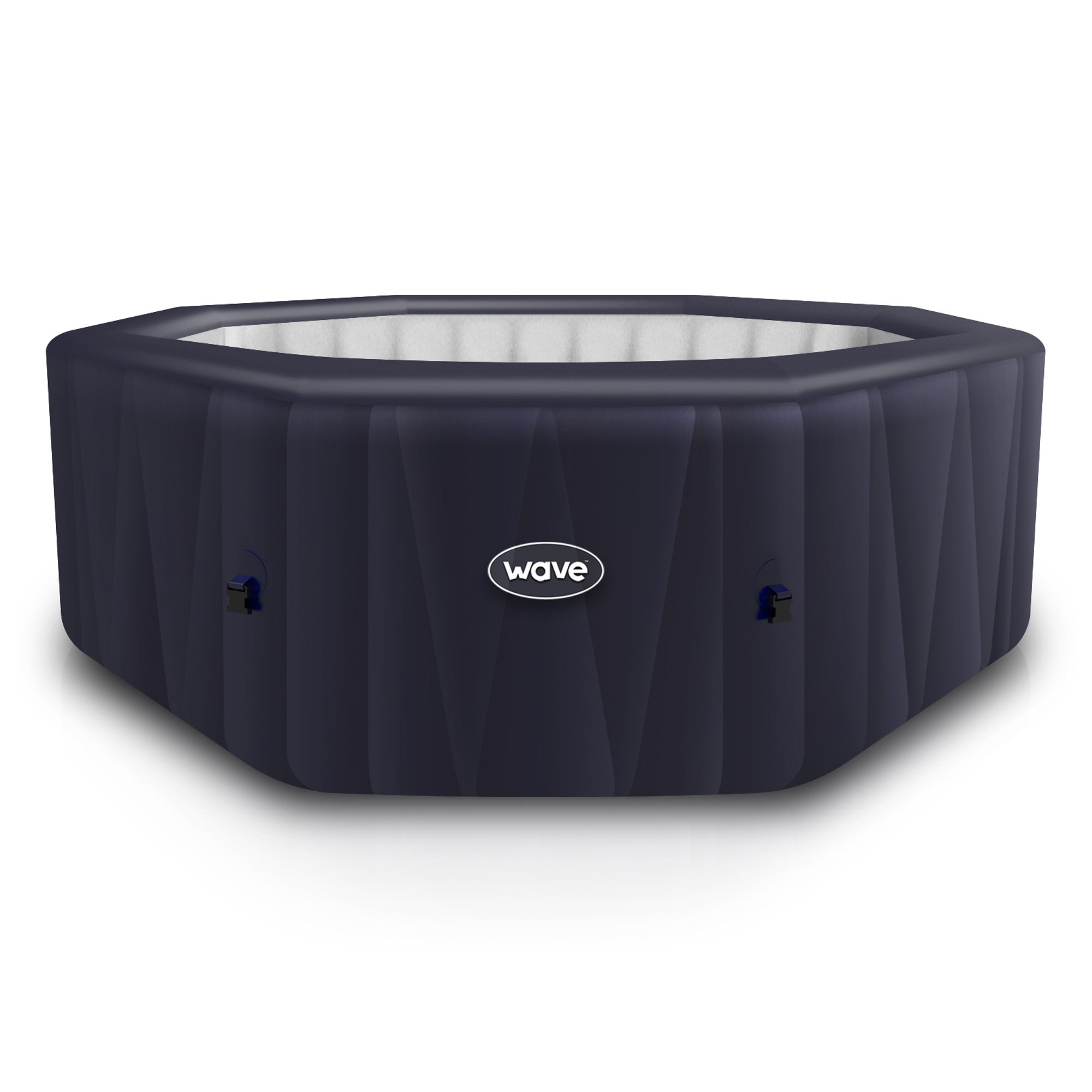 Aegean Octagonal 6 Person Inflatable Spa Navy