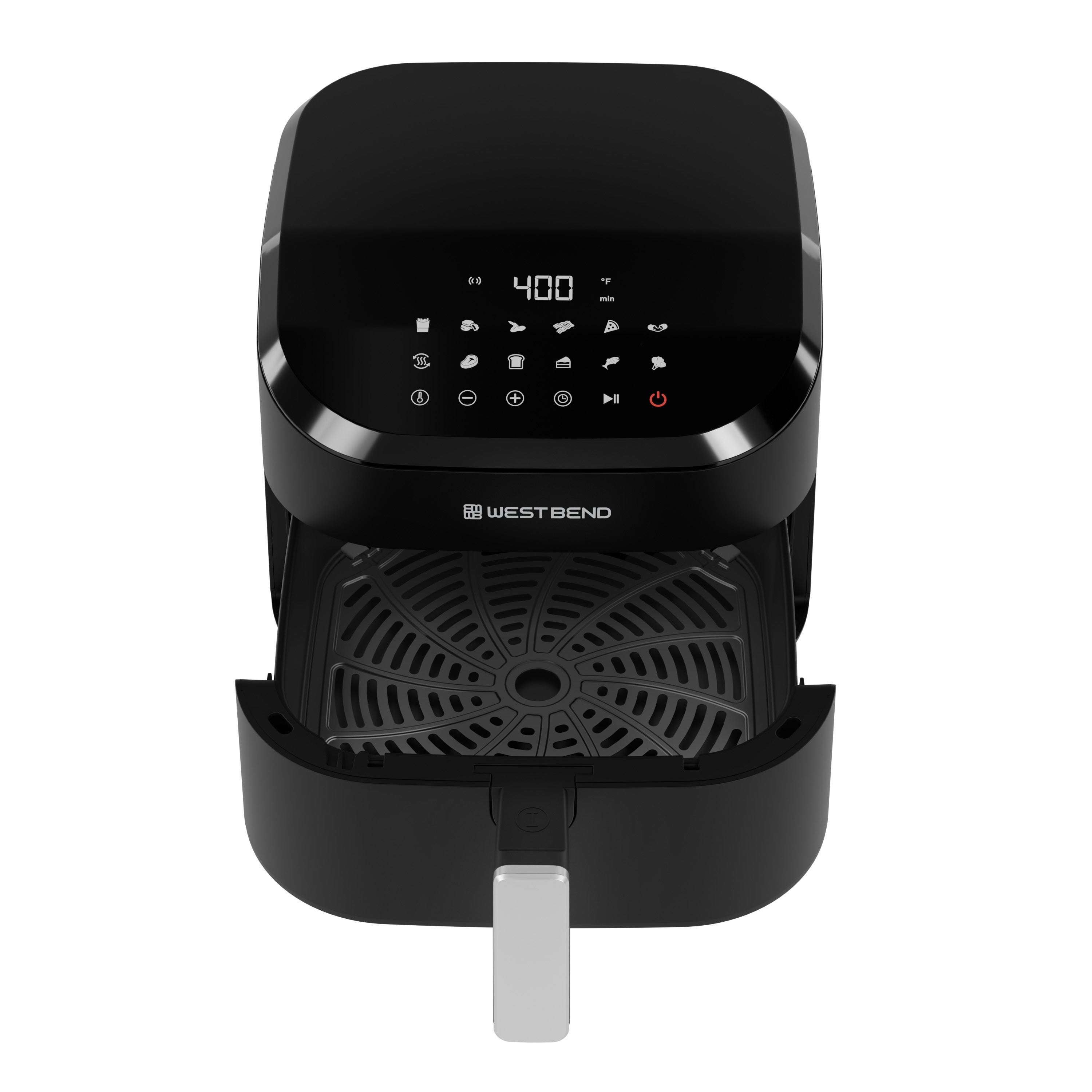 4.5qt Digital Air Fryer Black