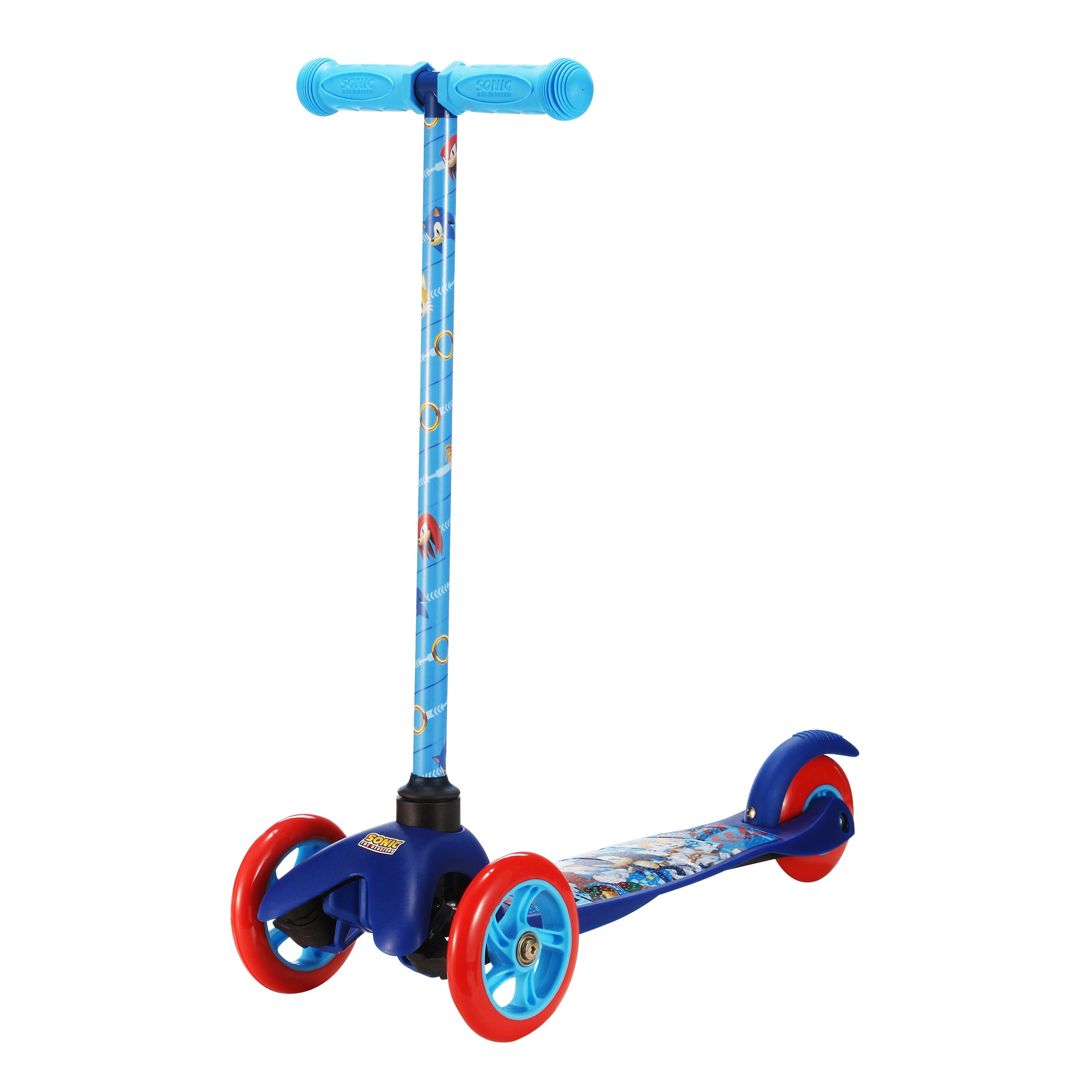 Sonic the Hedgehog 3-Wheel Tilt & Turn Scooter