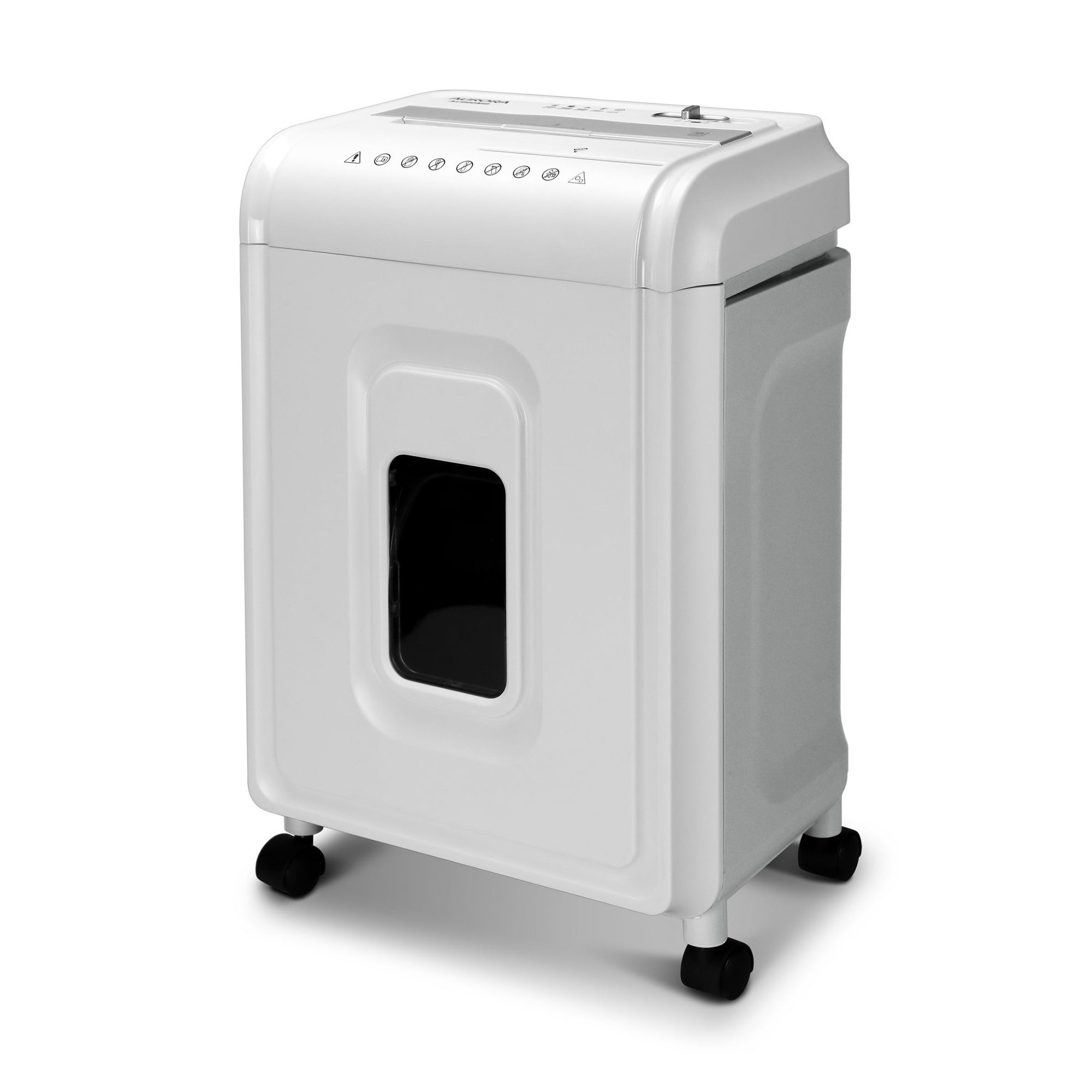 High Security 8 Sheet Micro Cut Shredder White/Gray