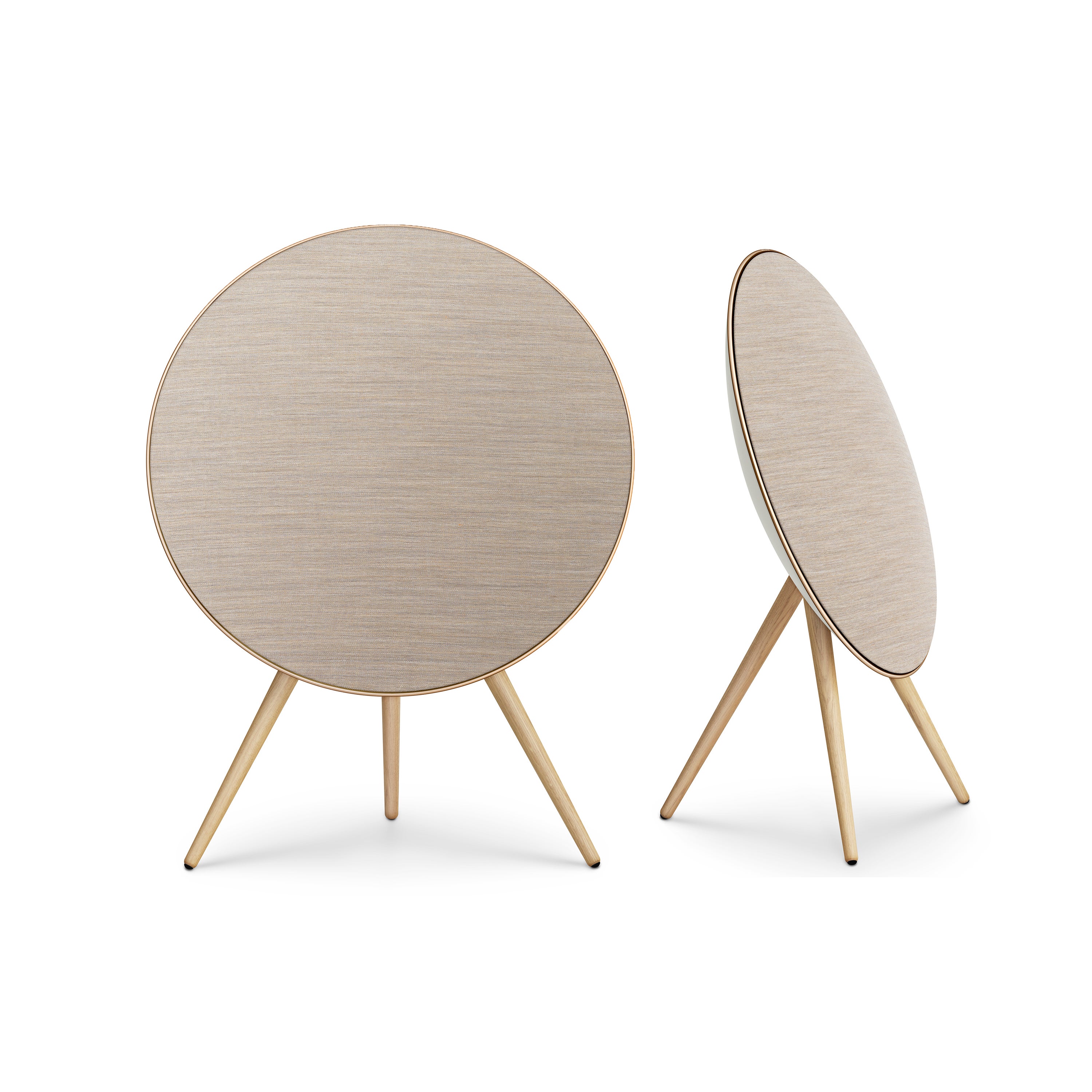 Set of 2 BeoPlay A9 5th Gen Wireless Multiroom Speakers Gold