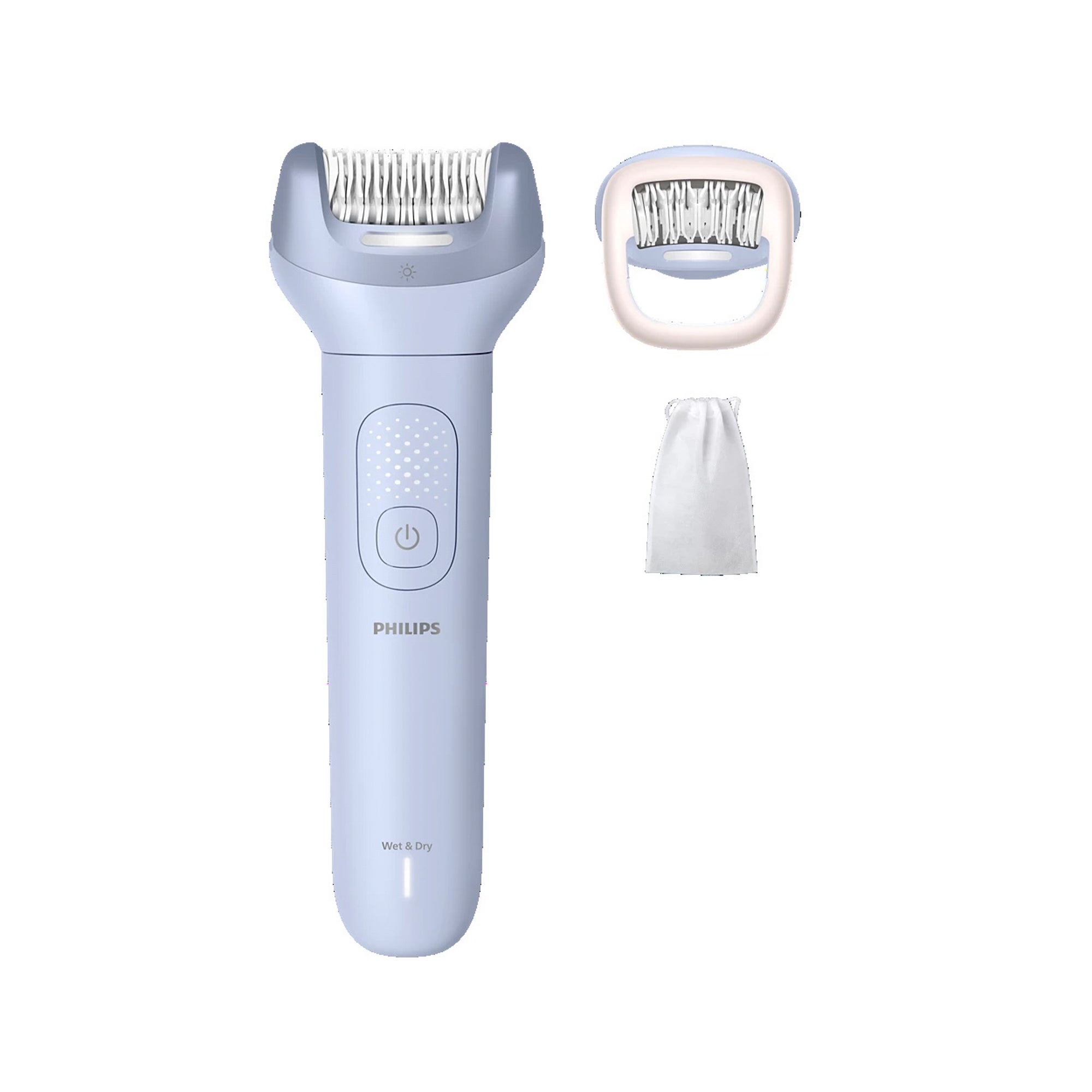 Epilator Series 8000 Cordless Wet Dry Epilator w/ 2 Accessories