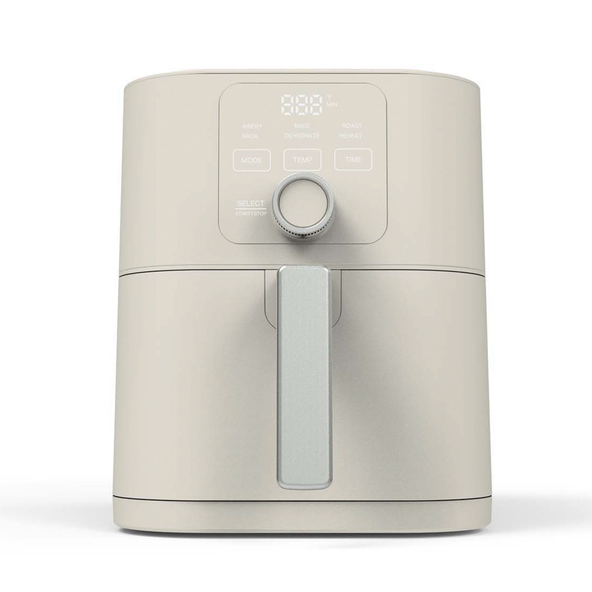 6qt Slim Air Fryer Linen Cream